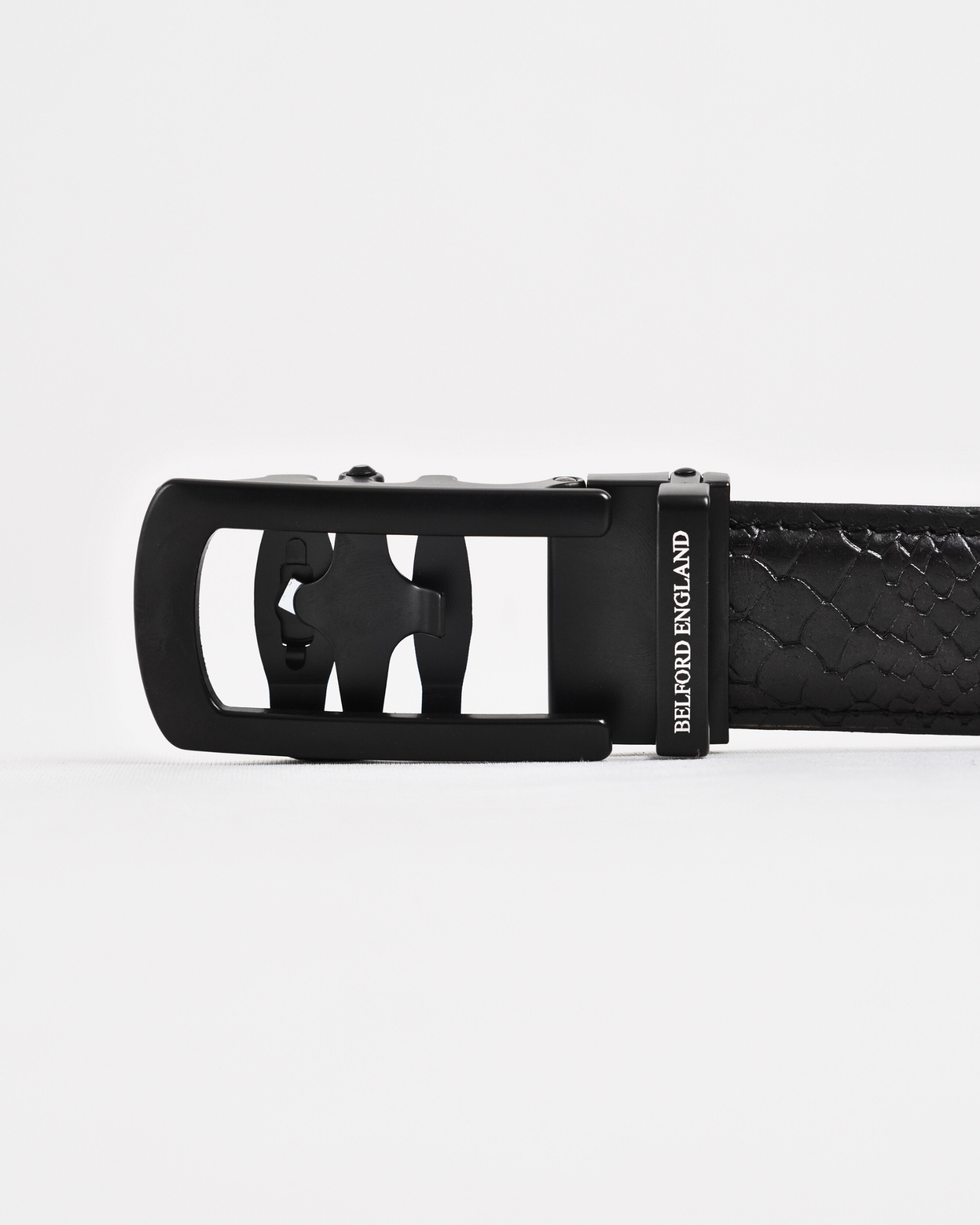 Oxford Men's Original Leather Belt  (Python Black)  28-44 - Image 6