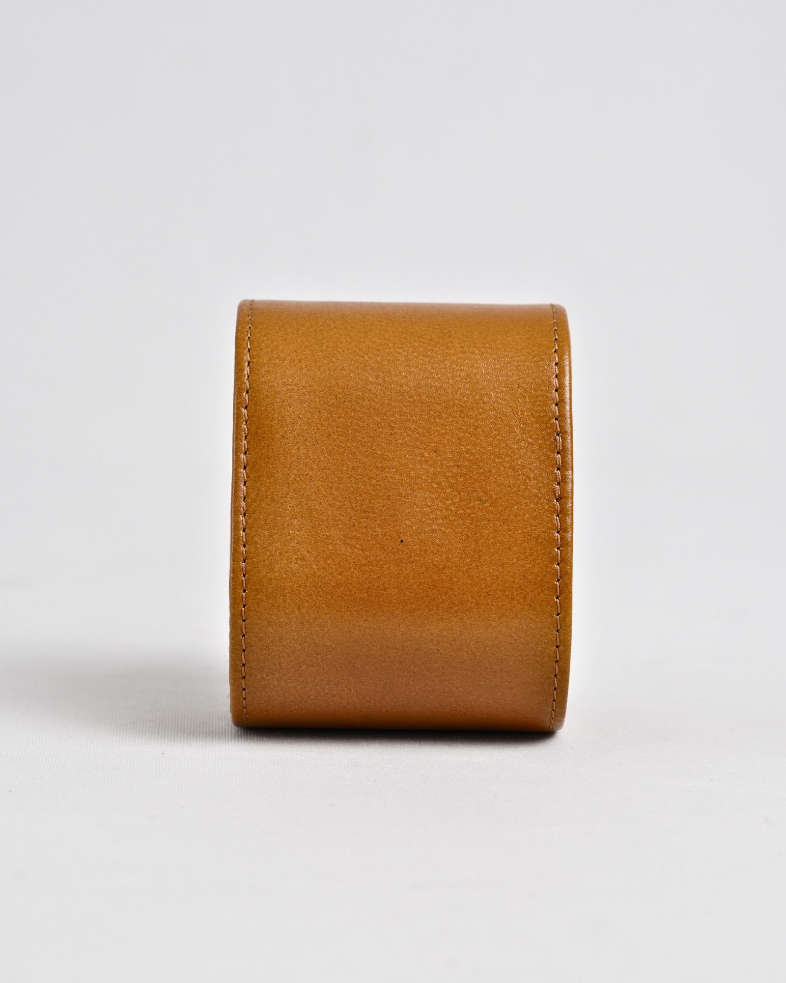 Bulgaria – Hand Crafted Original Leather Watch Box  (Rich Tan) - Image 6