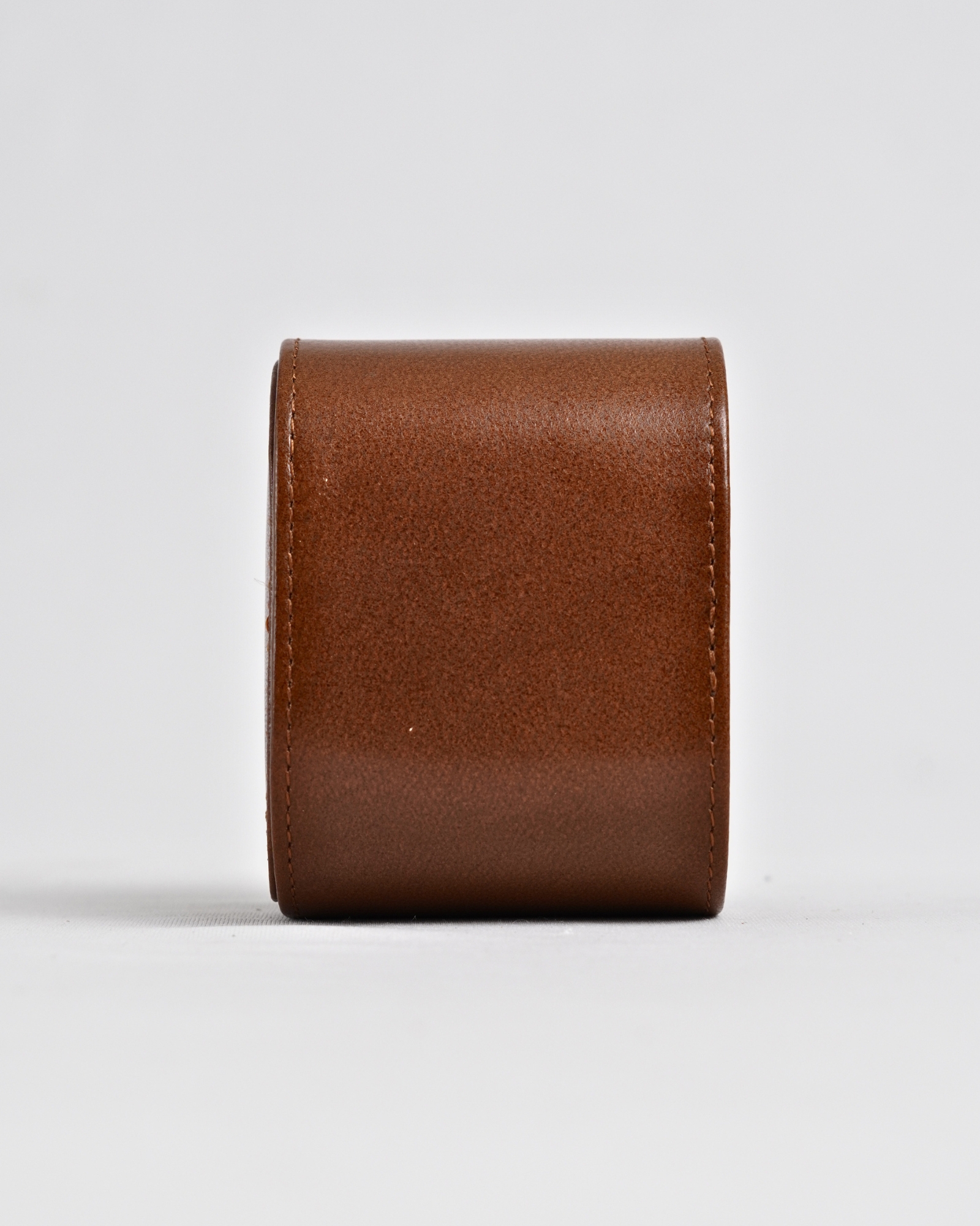 Bulgaria – Hand Crafted Original Leather Watch Box (Rich Brown) - Image 3