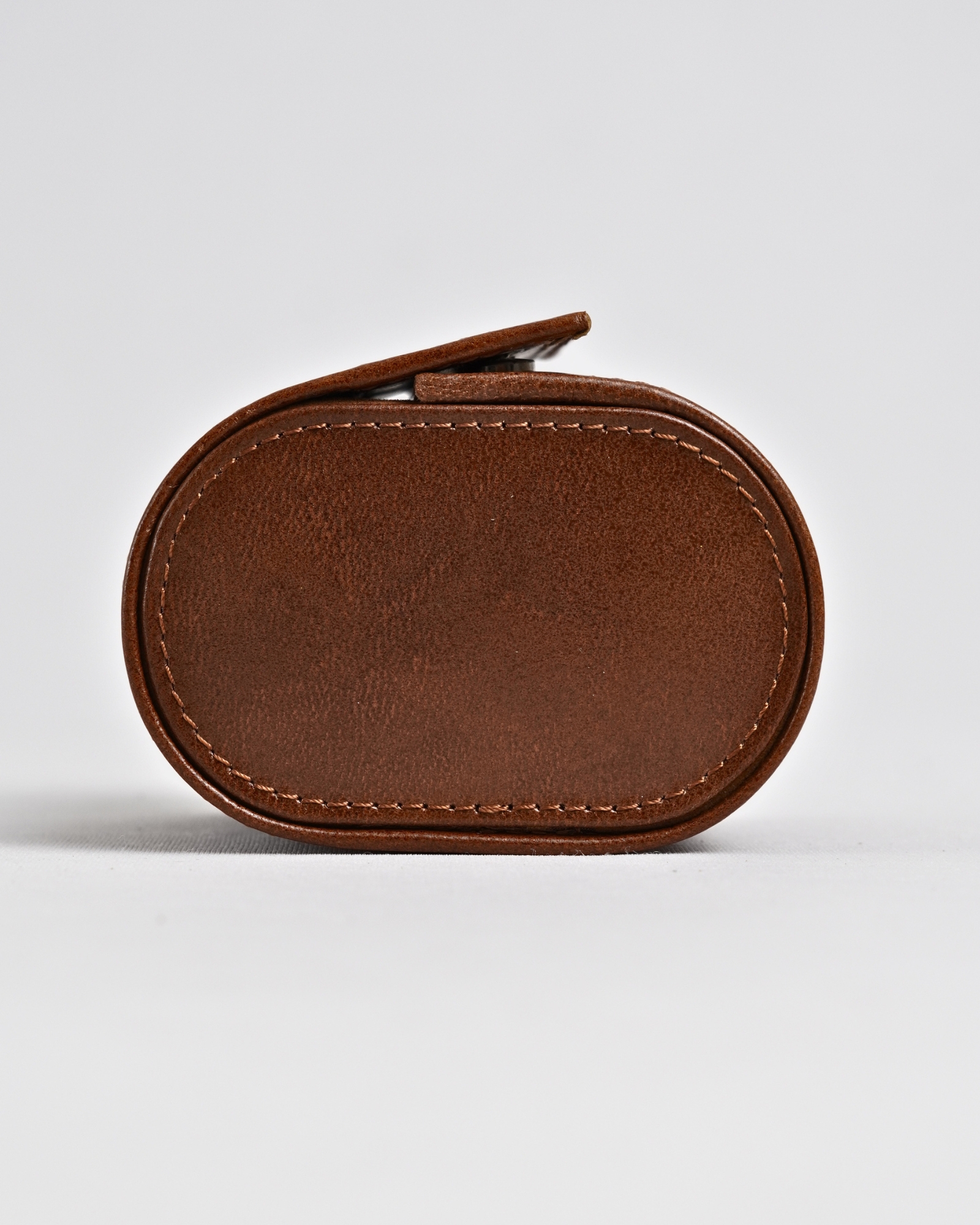 Bulgaria – Hand Crafted Original Leather Watch Box (Rich Brown) - Image 5