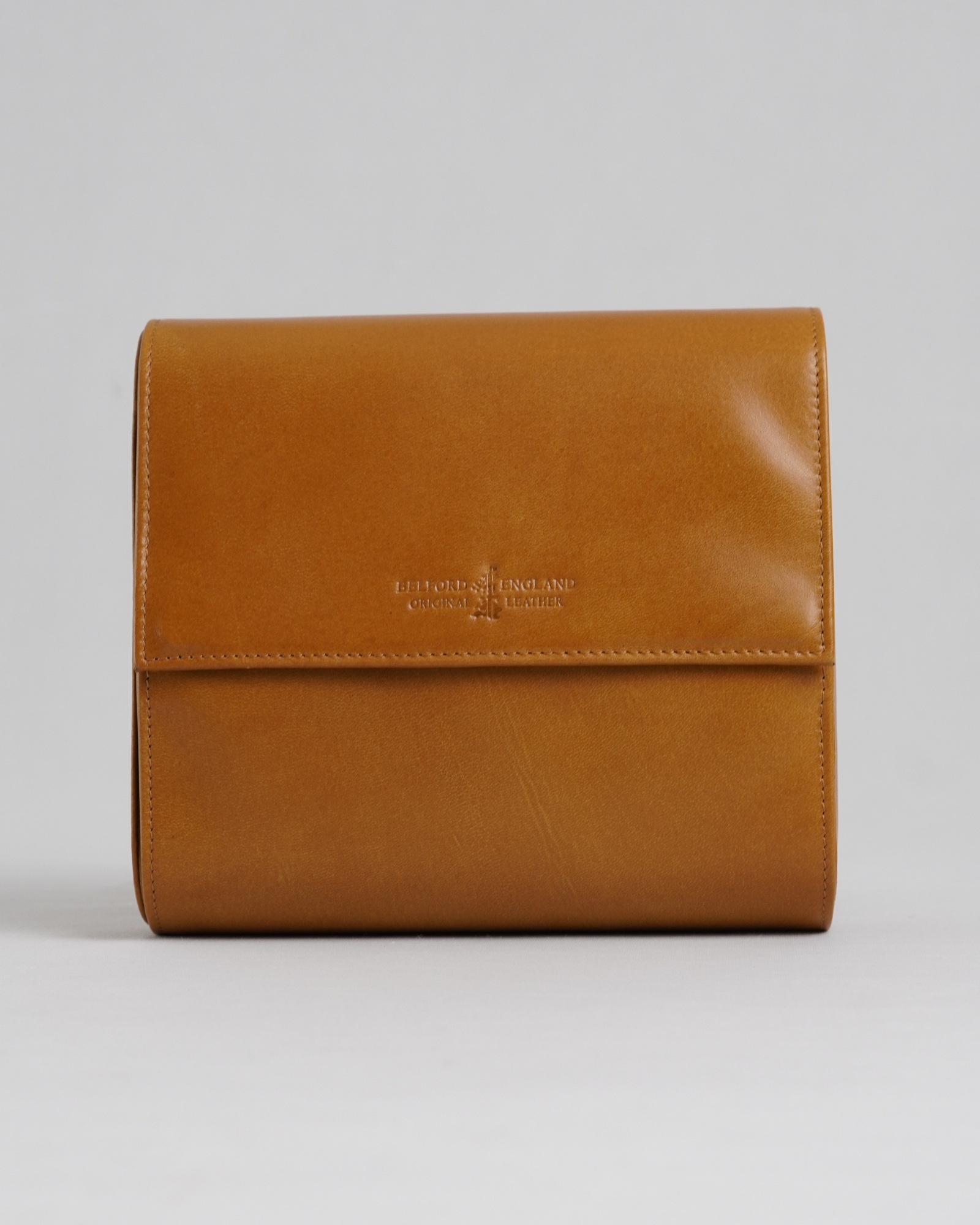 Bulgaria – Hand Crafted Original Leather Watch Box (6 Slots, Rich Tan)