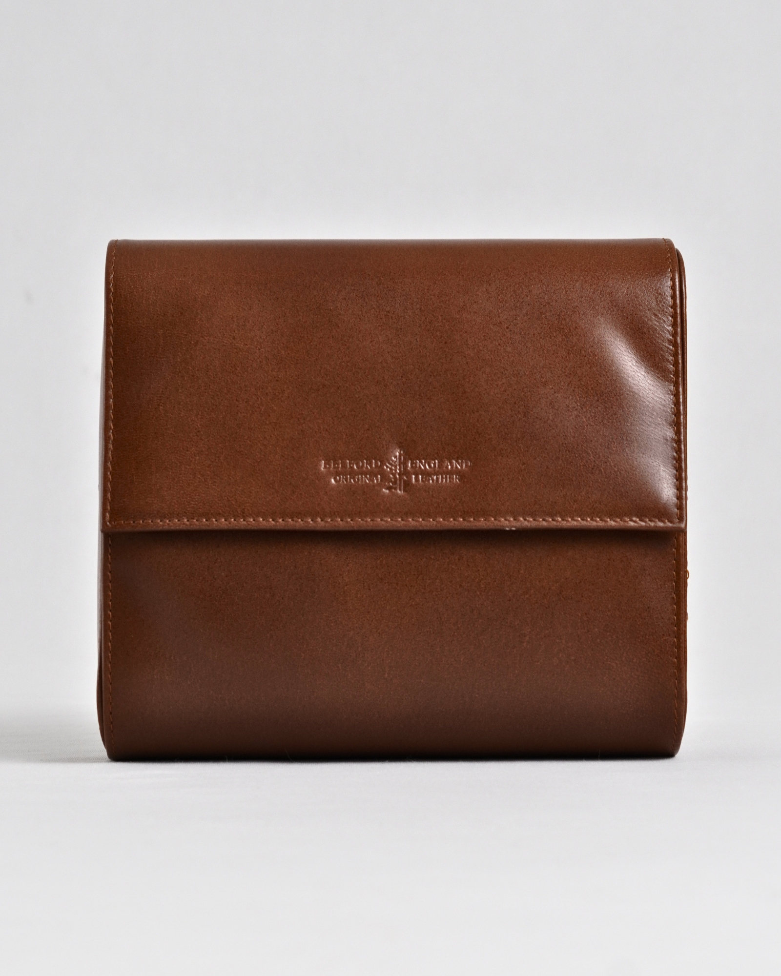 Bulgaria – Hand Crafted Original Leather Watch Box (6 Slots, Rich Brown)