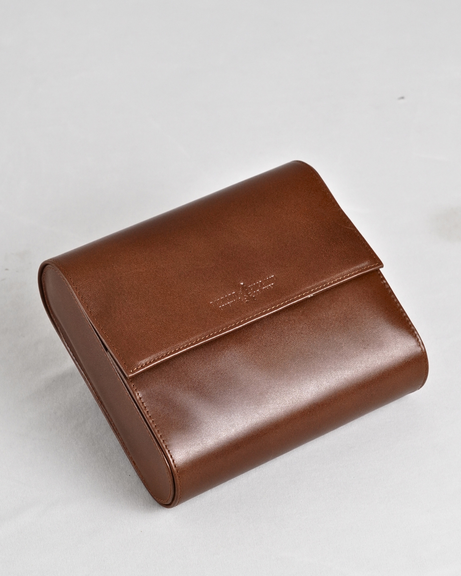 Bulgaria – Hand Crafted Original Leather Watch Box (6 Slots, Rich Brown) - Image 3