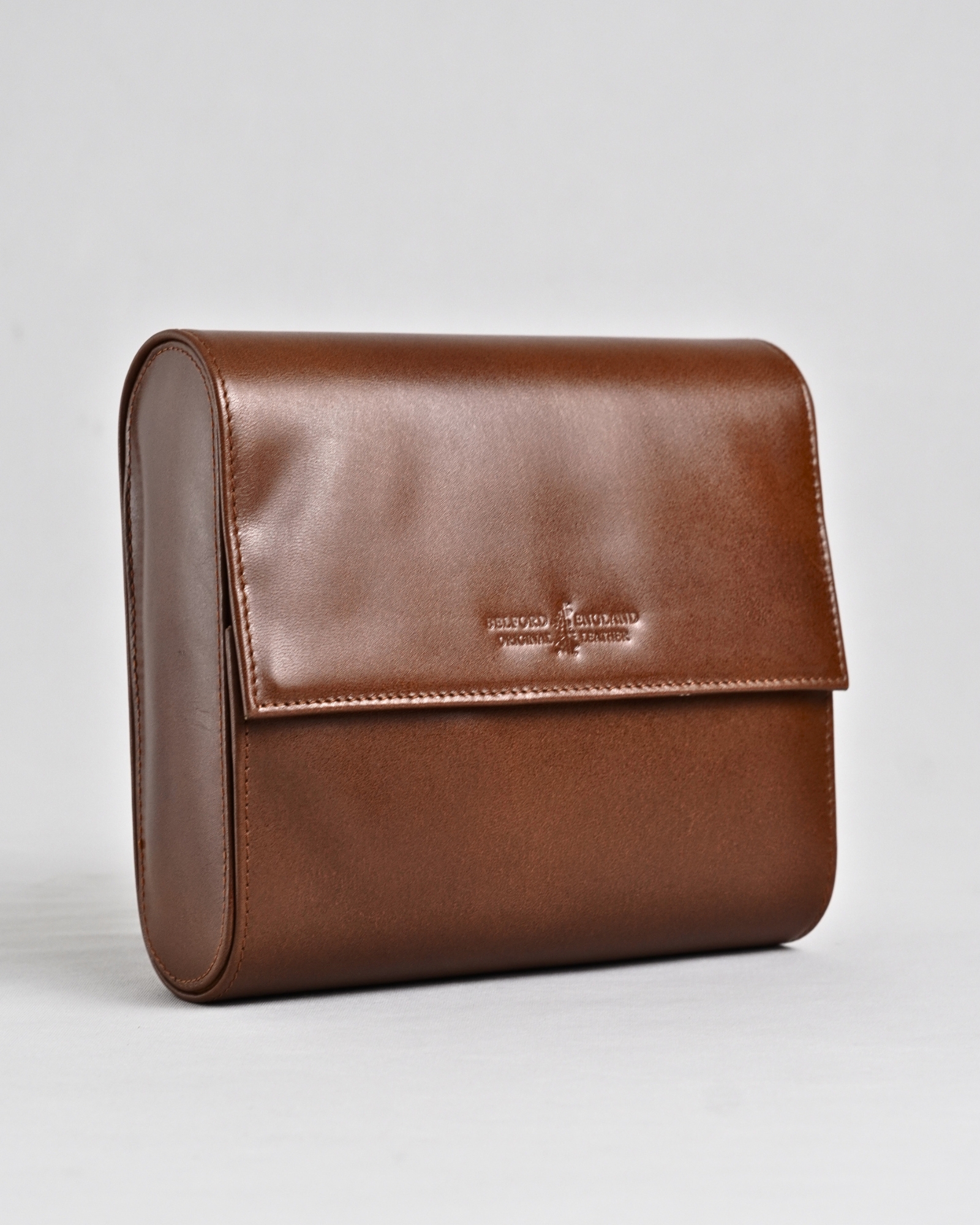 Bulgaria – Hand Crafted Original Leather Watch Box (6 Slots, Rich Brown) - Image 5