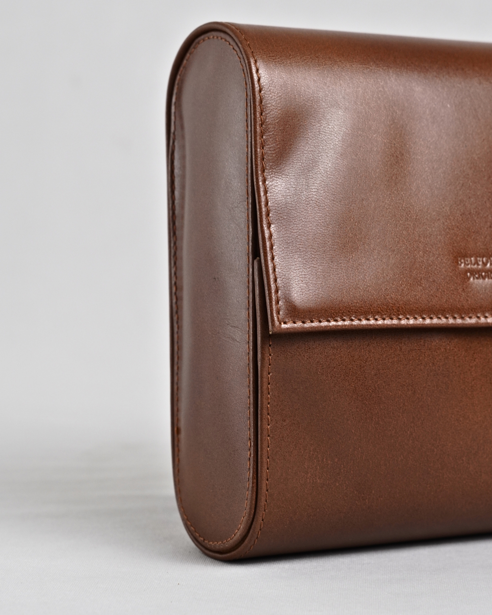 Bulgaria – Hand Crafted Original Leather Watch Box (6 Slots, Rich Brown) - Image 6