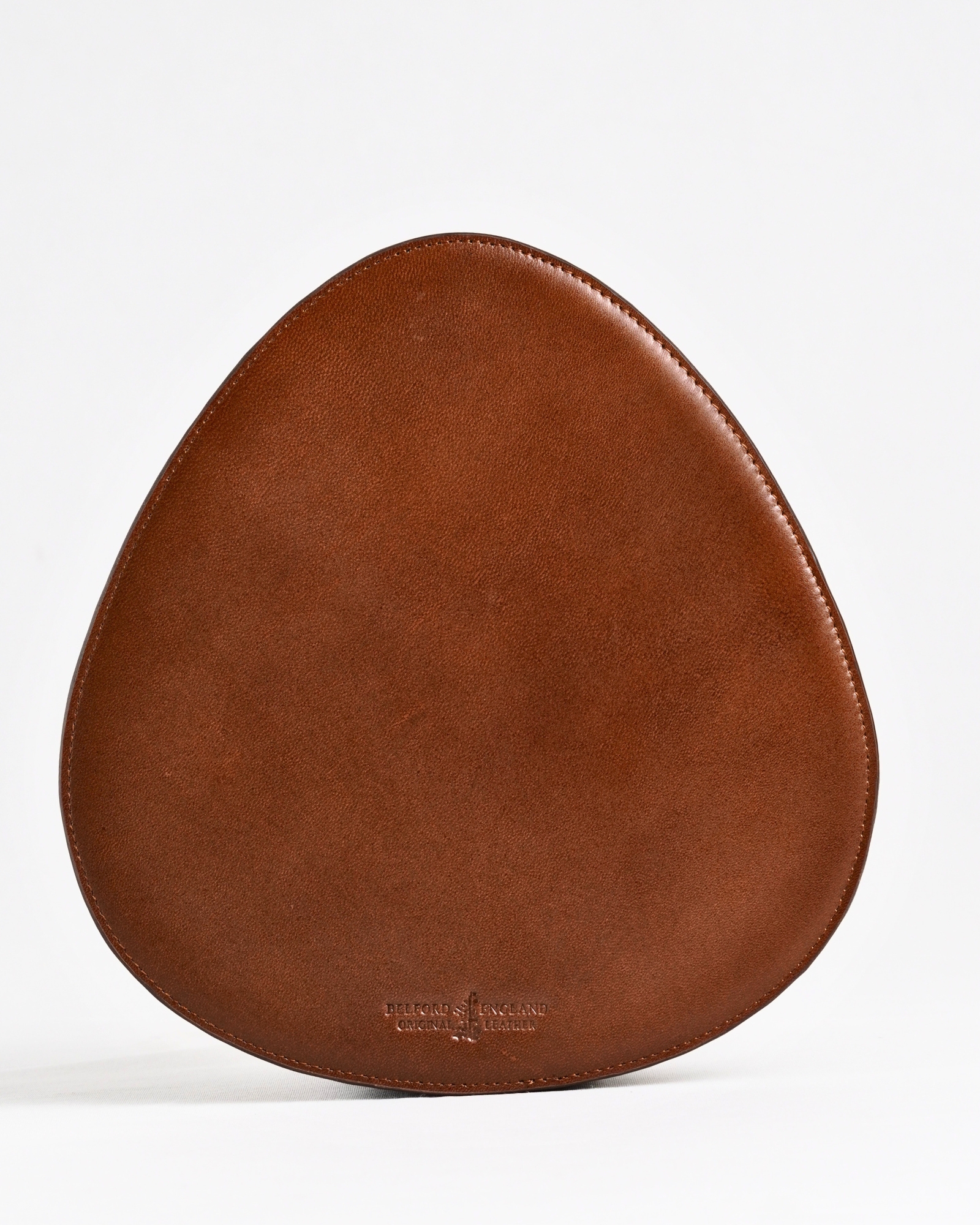 Vantage – Hand Crafted Original Leather Mouse Pad (Rich Brown)