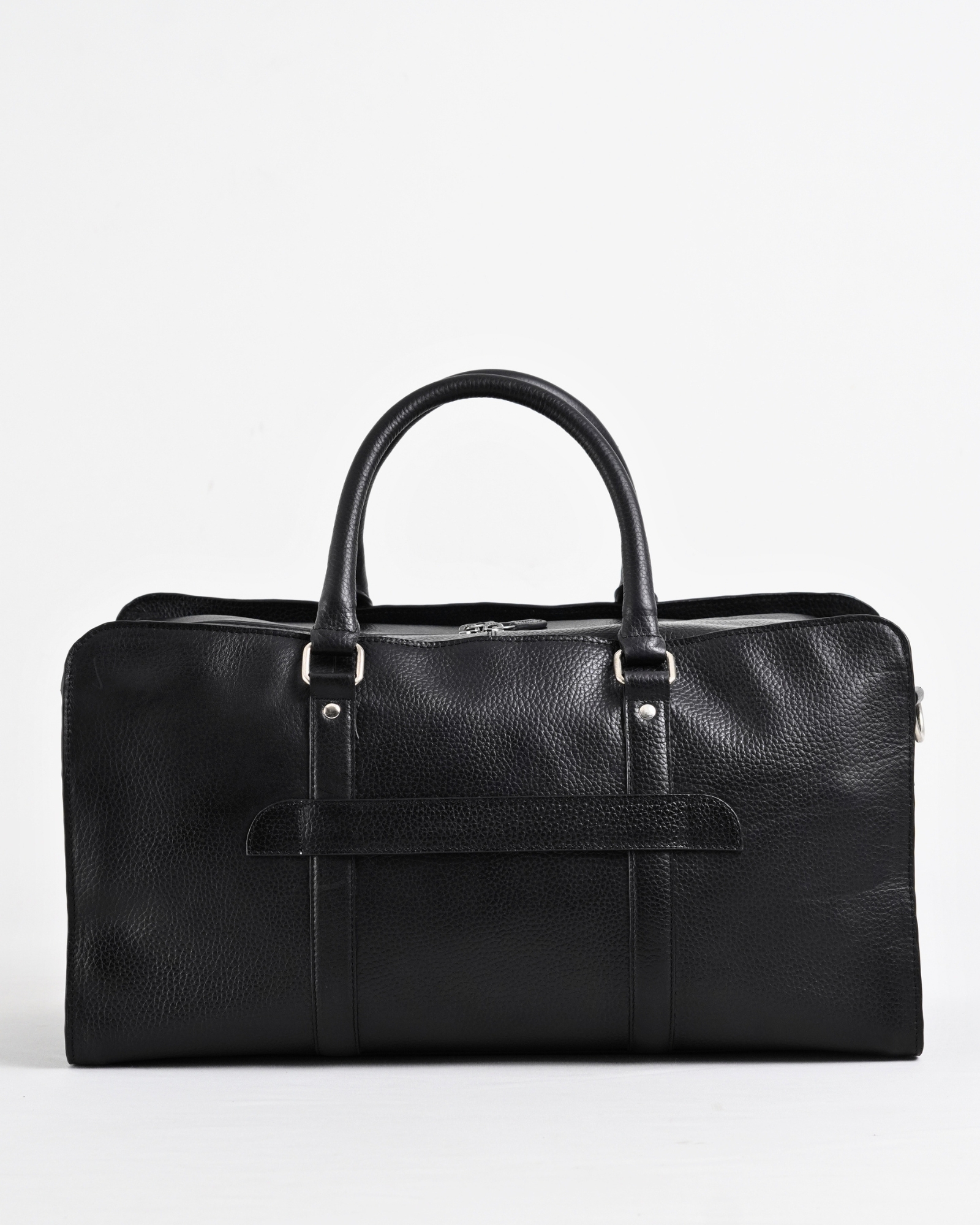 Elite Traveller - Original Leather Travel Bag (Posh Black) - Image 2