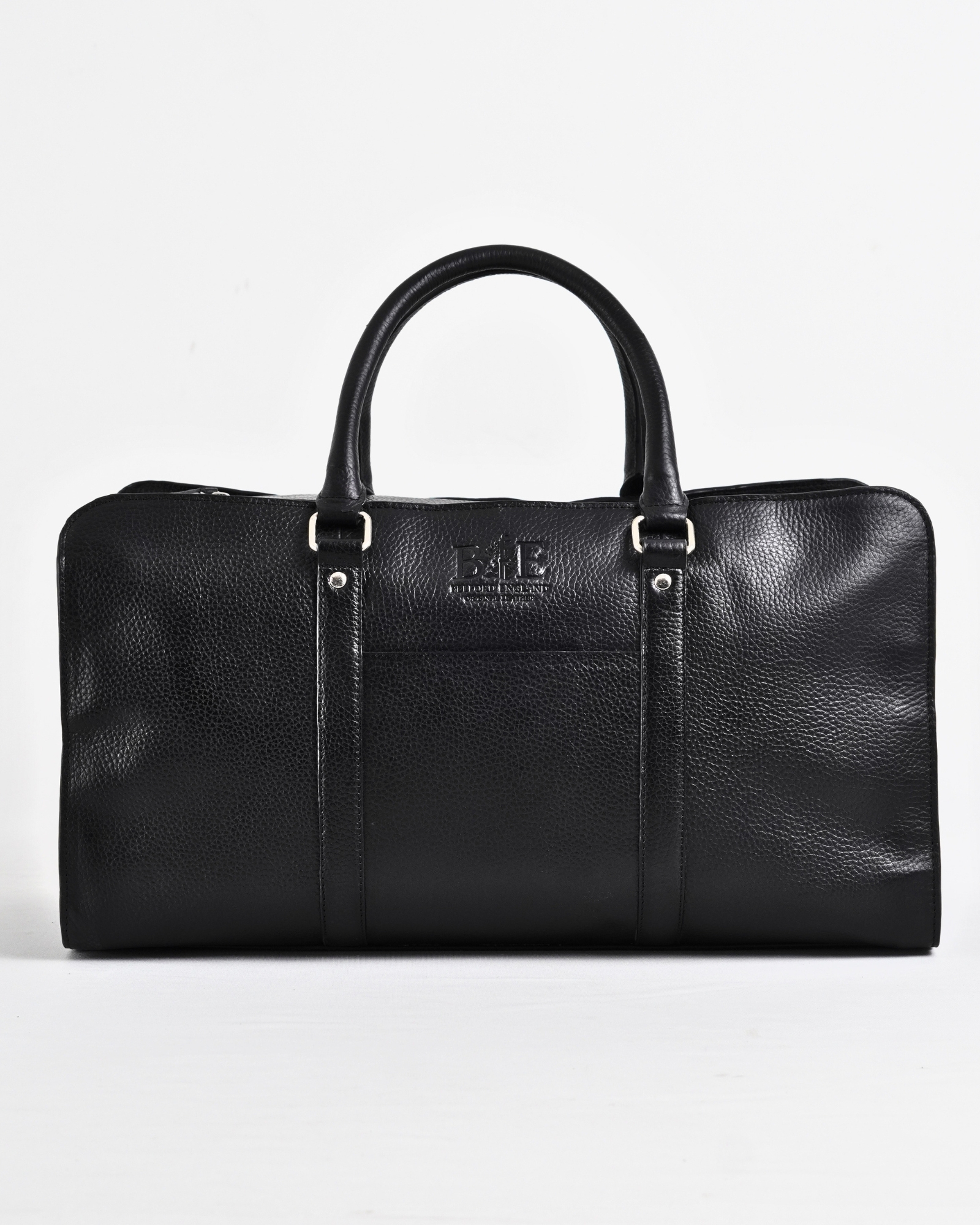Elite Traveller - Original Leather Travel Bag (Posh Black) - Image 4