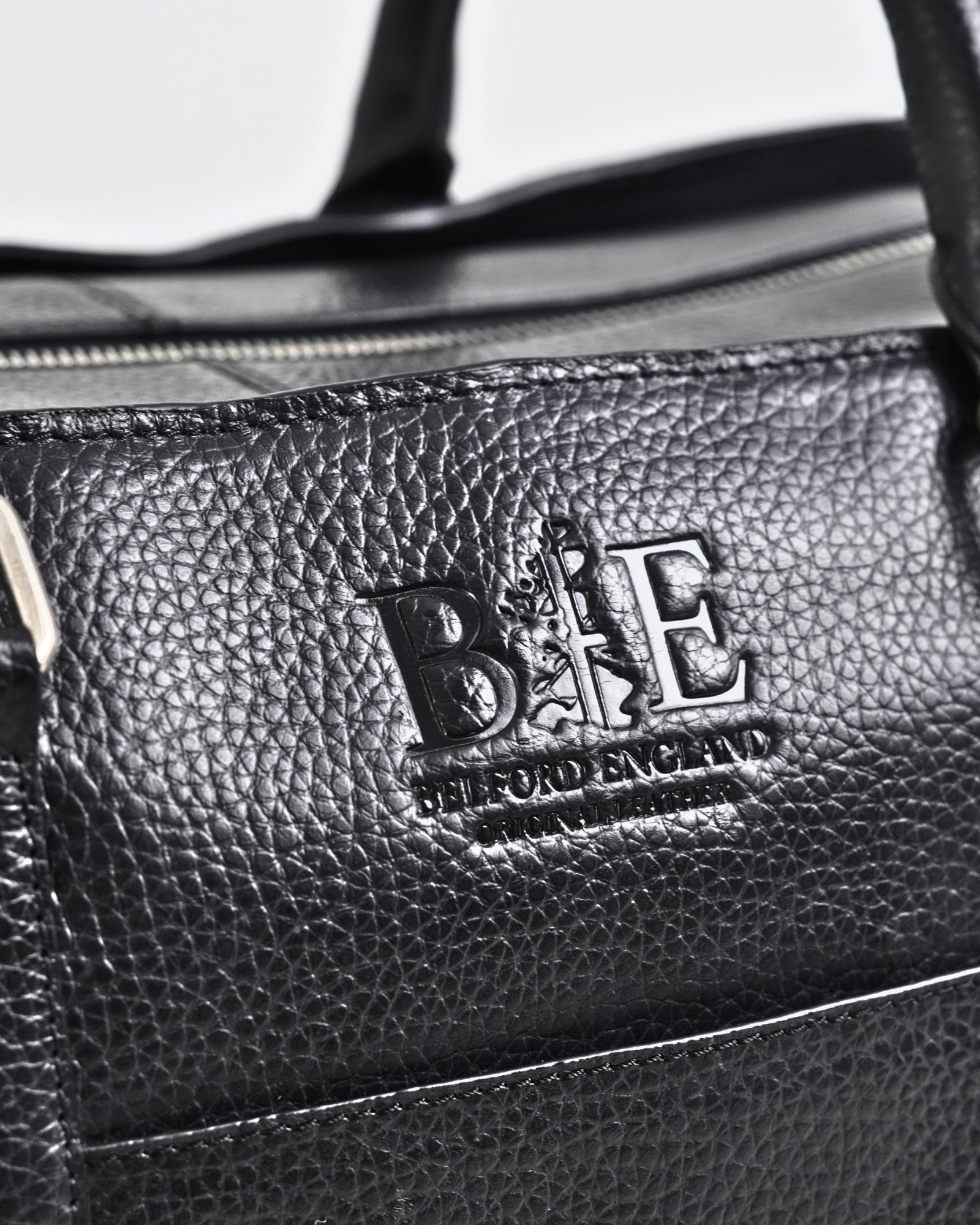 Elite Traveller - Original Leather Travel Bag (Posh Black) - Image 5