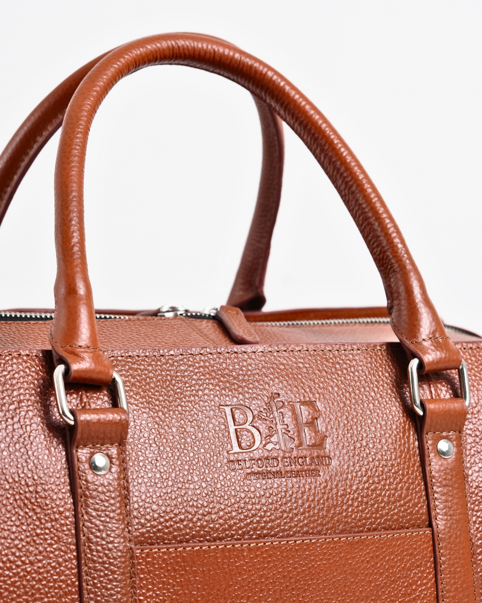 Elite Traveller - Original Leather Travel Bag (Posh Tan) - Image 6