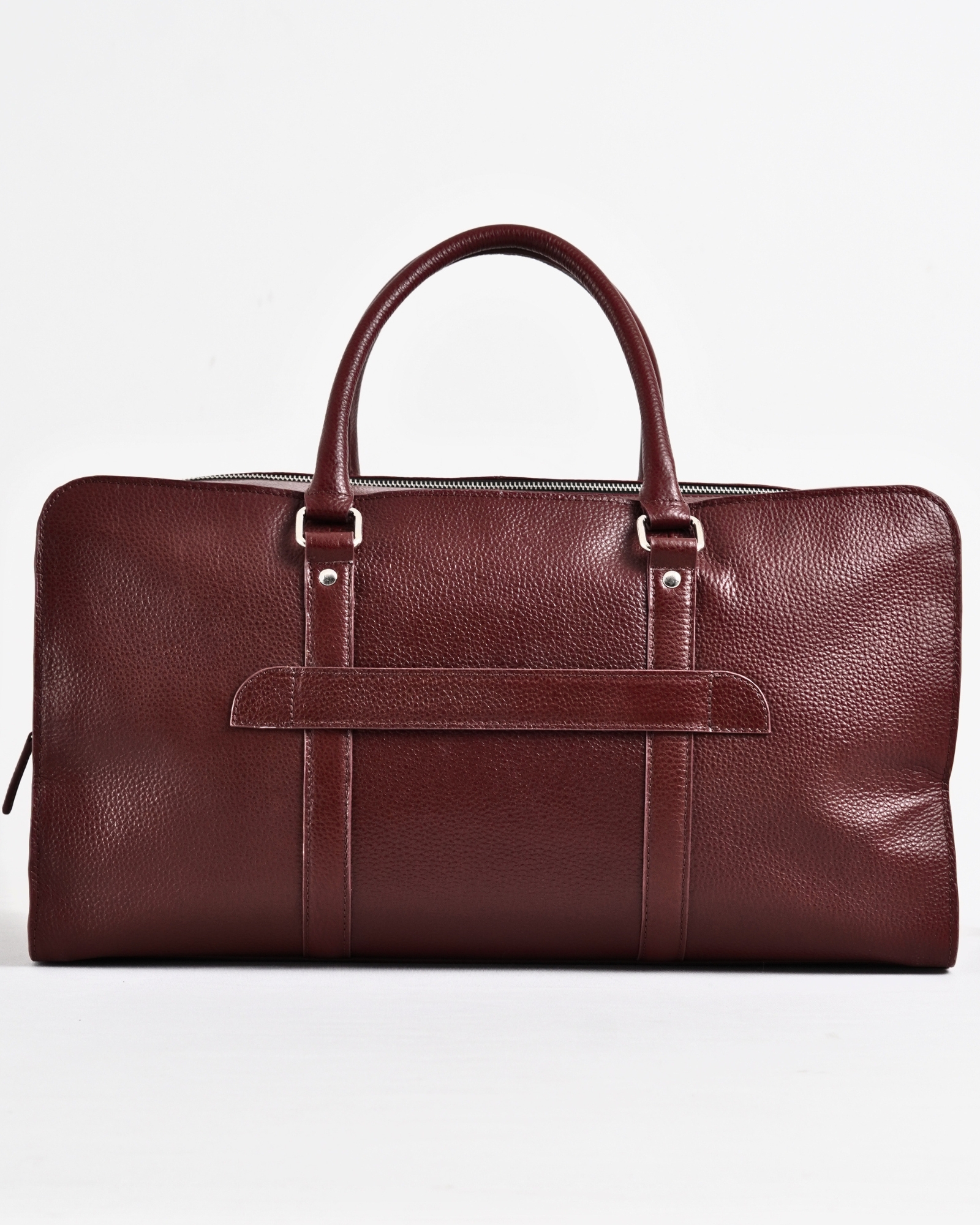 Elite Traveller - Original Leather Travel Bag (Posh Cherry Blend) - Image 2