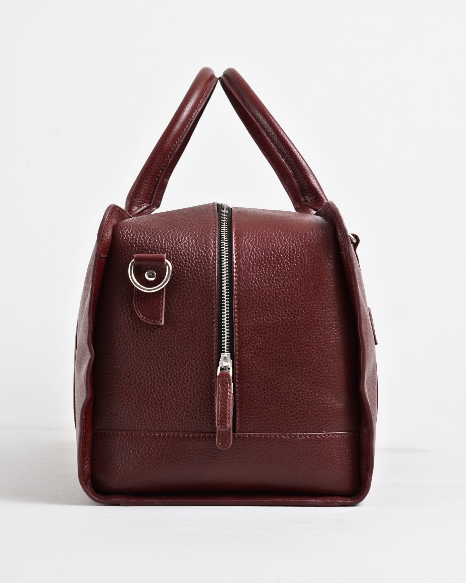 Elite Traveller - Original Leather Travel Bag (Posh Cherry Blend) - Image 3