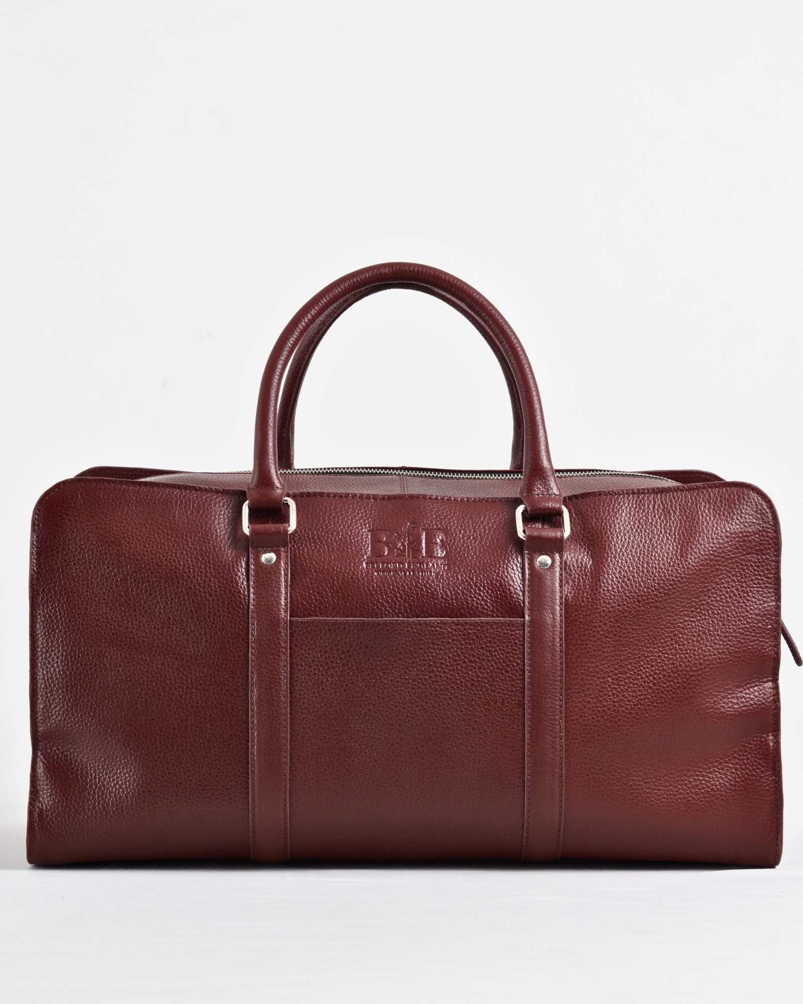 Elite Traveller - Original Leather Travel Bag (Posh Cherry Blend) - Image 4