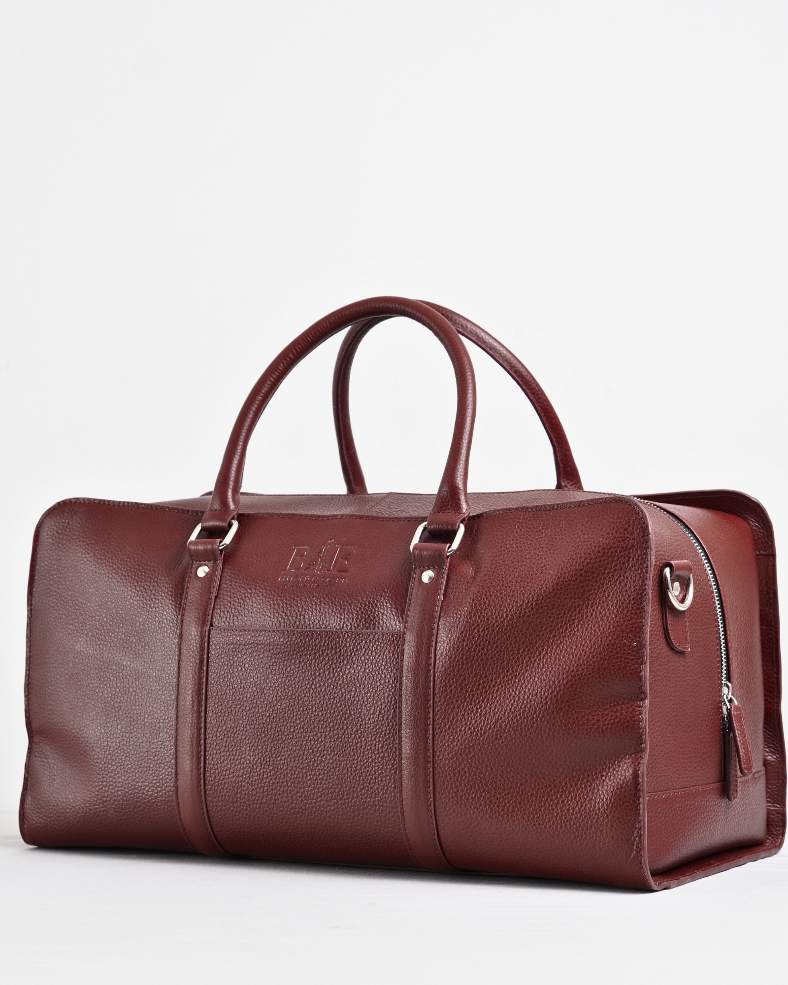 Elite Traveller - Original Leather Travel Bag (Posh Cherry Blend) - Image 5