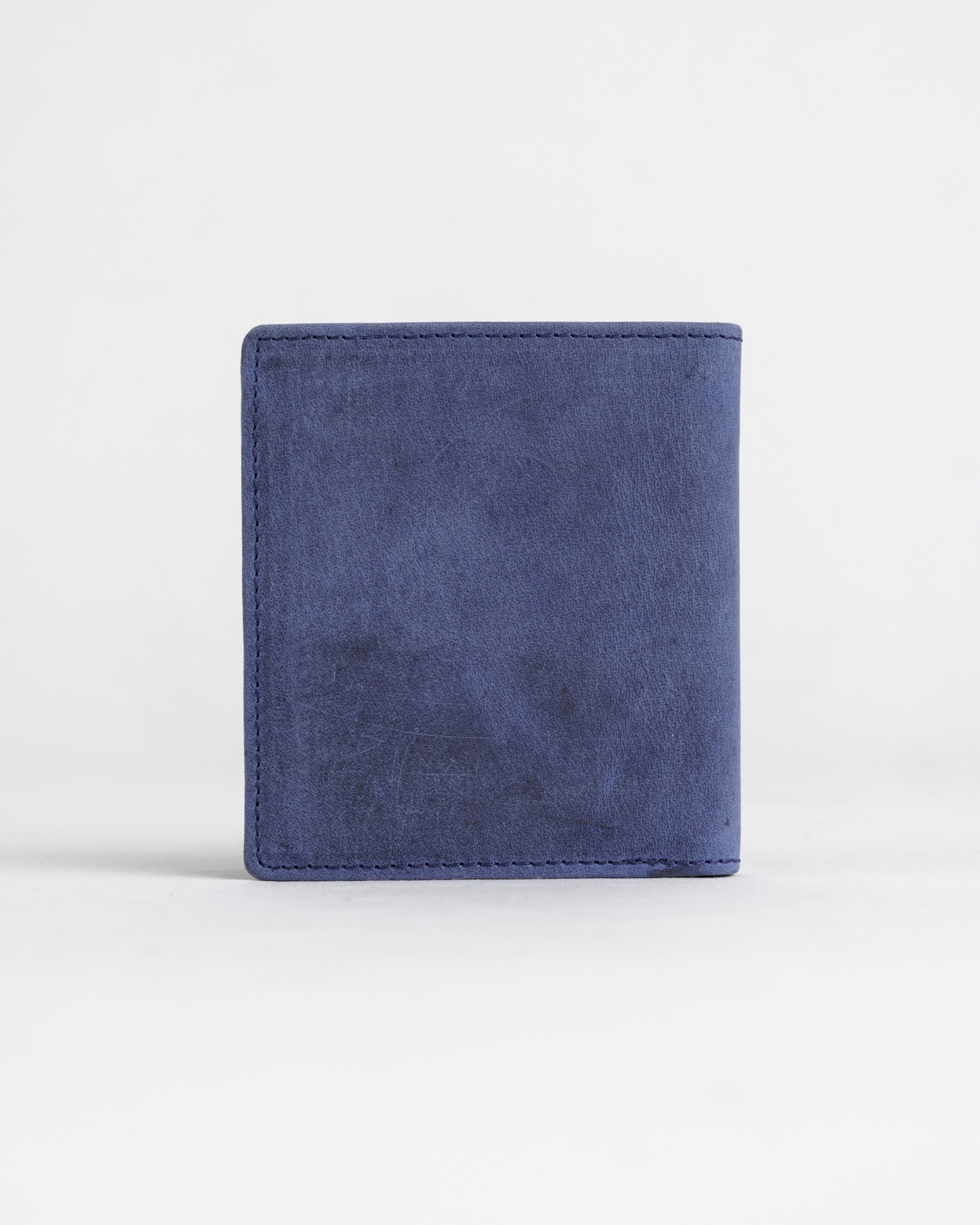Florida (Sleek Series) - Men’s Original Leather Wallet (Rugged Blue) - Image 3