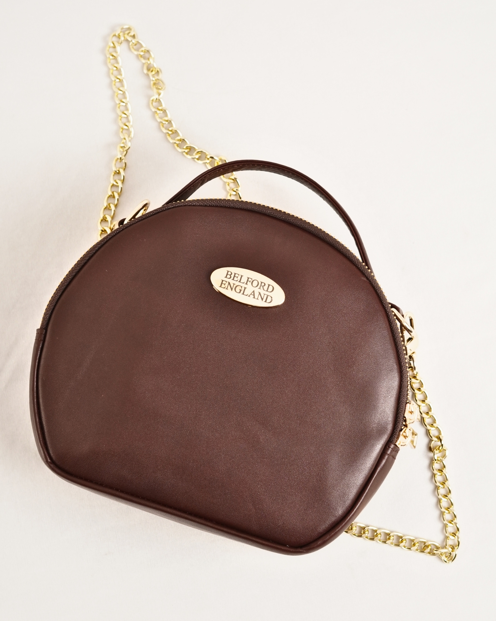 Hazel - Women's Original Leather Handbag (Lux Cherry)