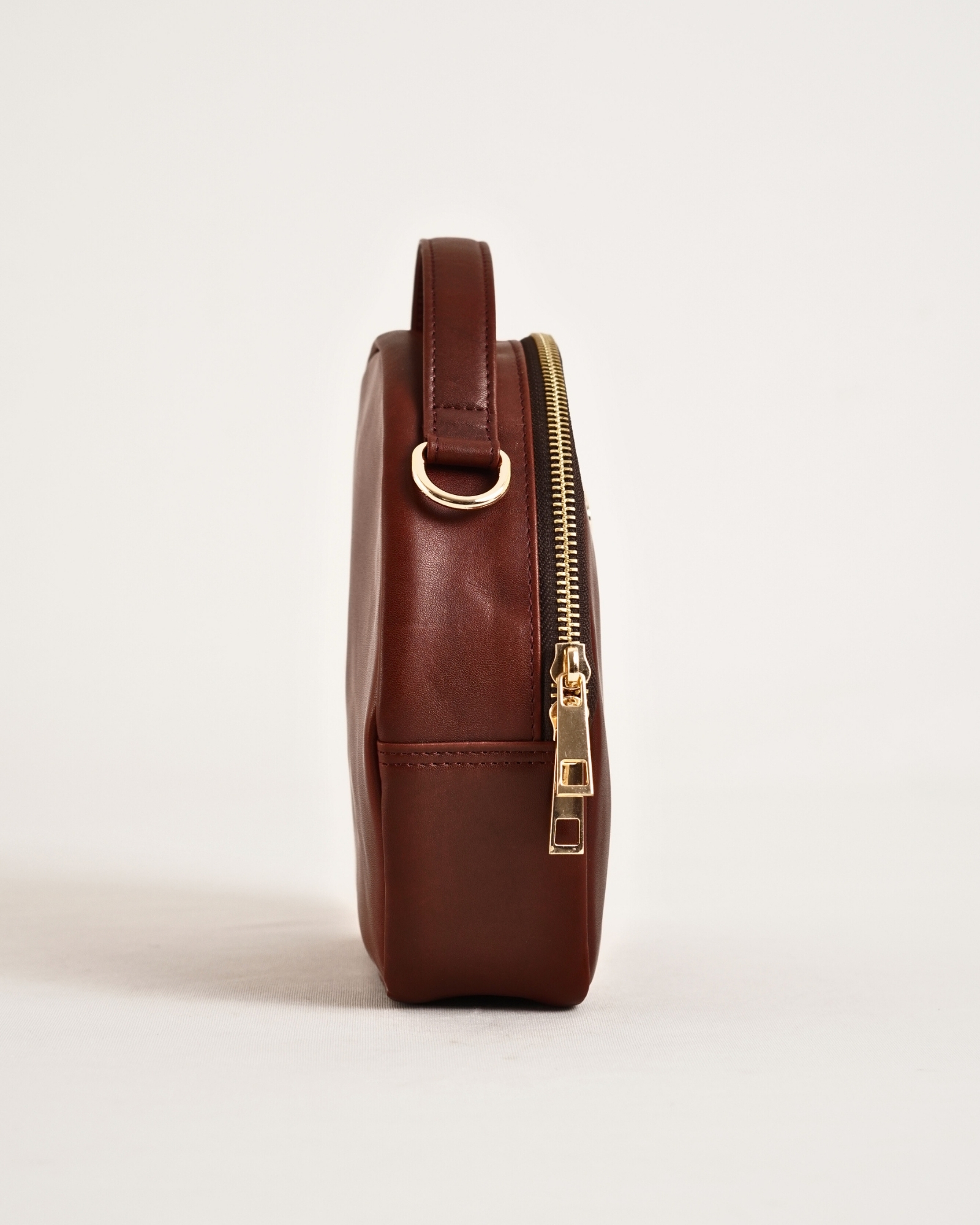 Hazel - Women's Original Leather Handbag (Lux Brown) - Image 7