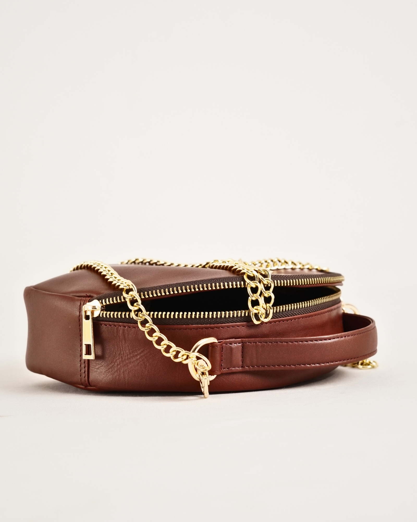 Hazel - Women's Original Leather Handbag (Lux Brown) - Image 8