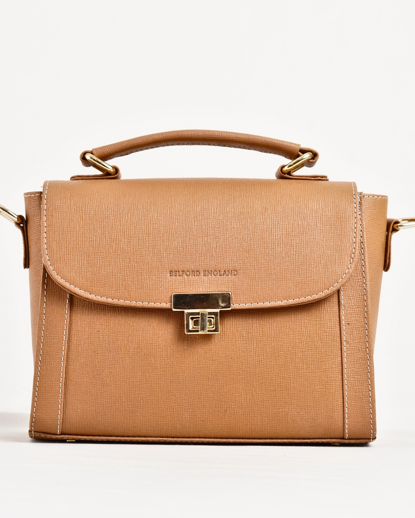 Daisy - Women's Original Leather Handbag (Posh Brown) - Image 3