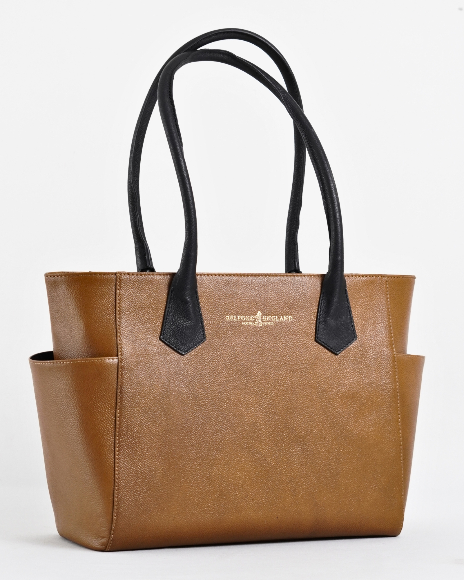 Victoria - Women's Original Leather Tote bag (Luxe Tan)