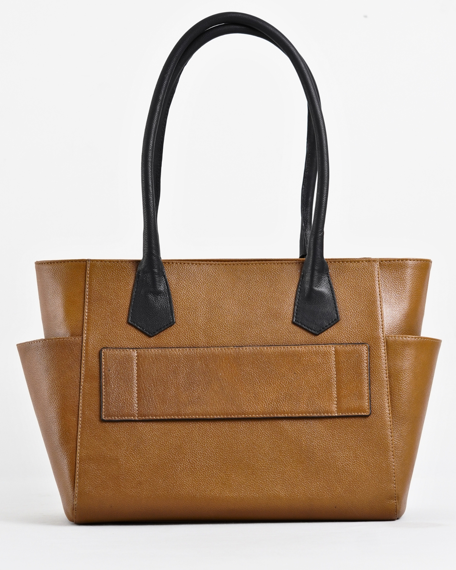Victoria - Women's Original Leather Tote bag (Luxe Tan) - Image 2