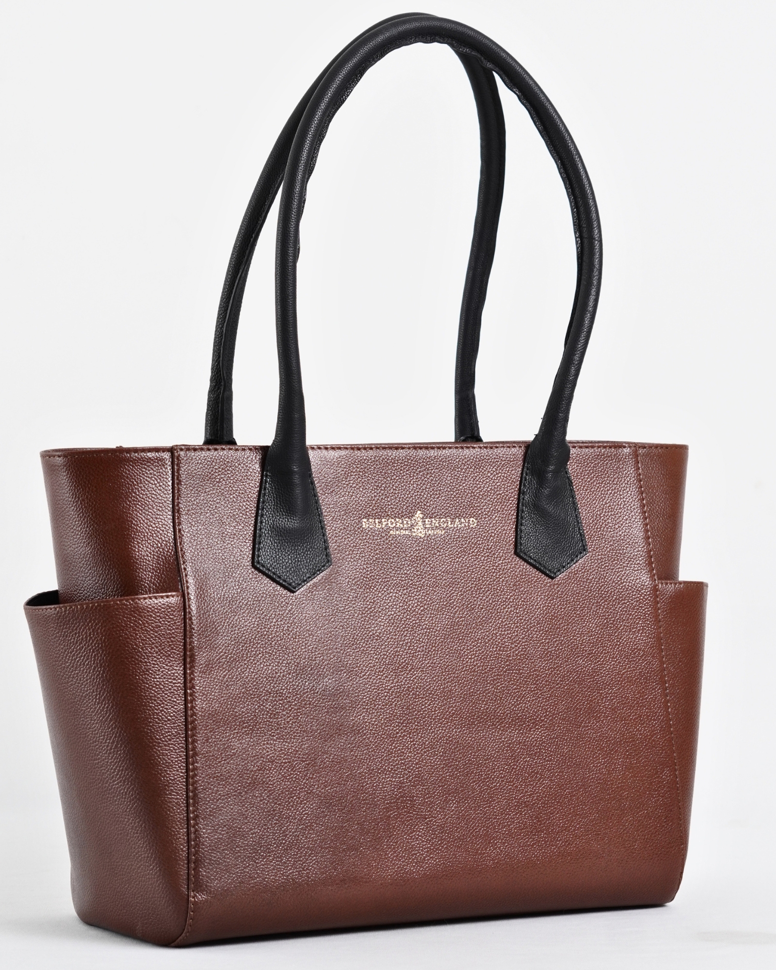 Victoria - Women's Original Leather Tote bag (Luxe Cherry)