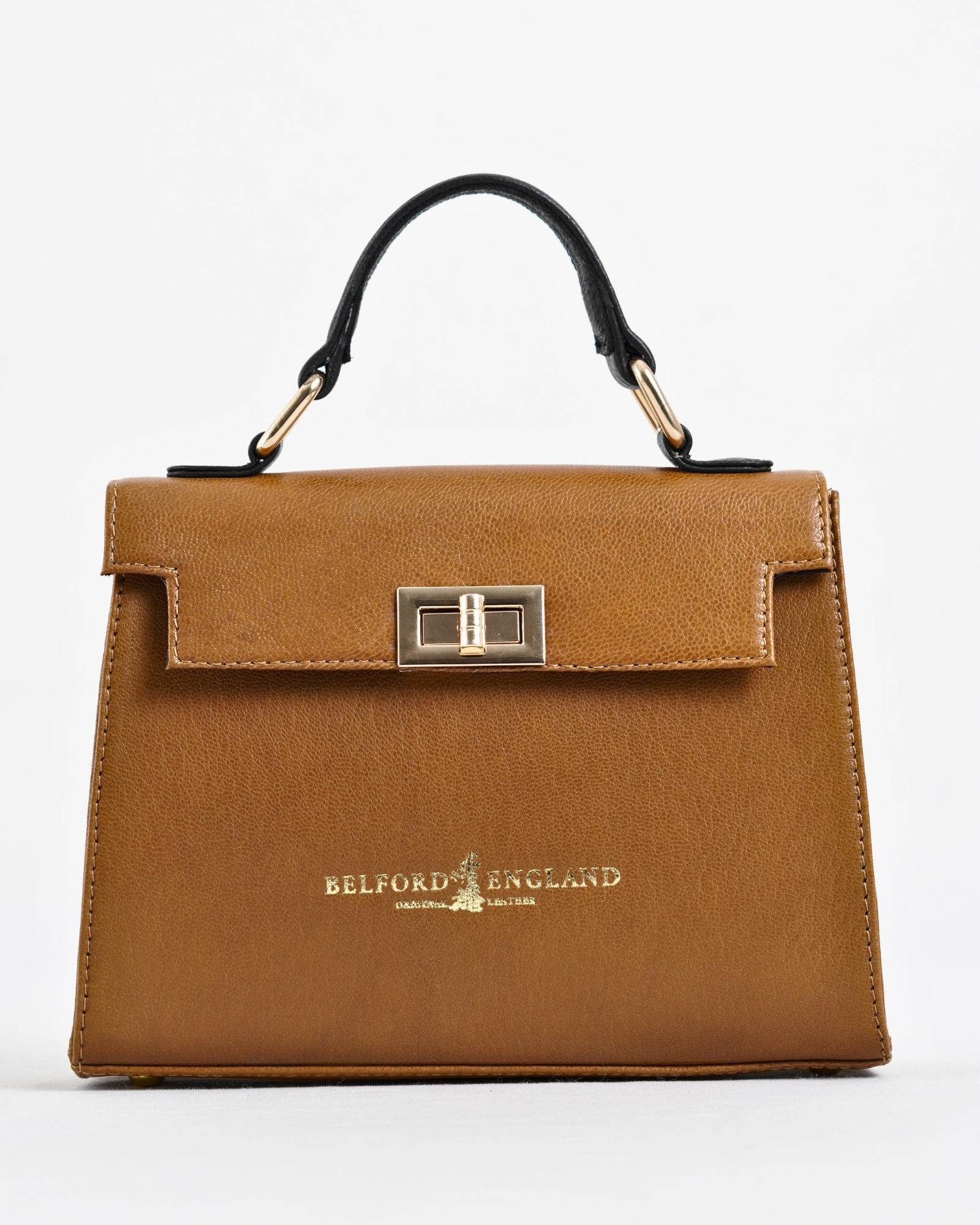 Helen  - Women's Original Leather Handbag (Luxe Tan)