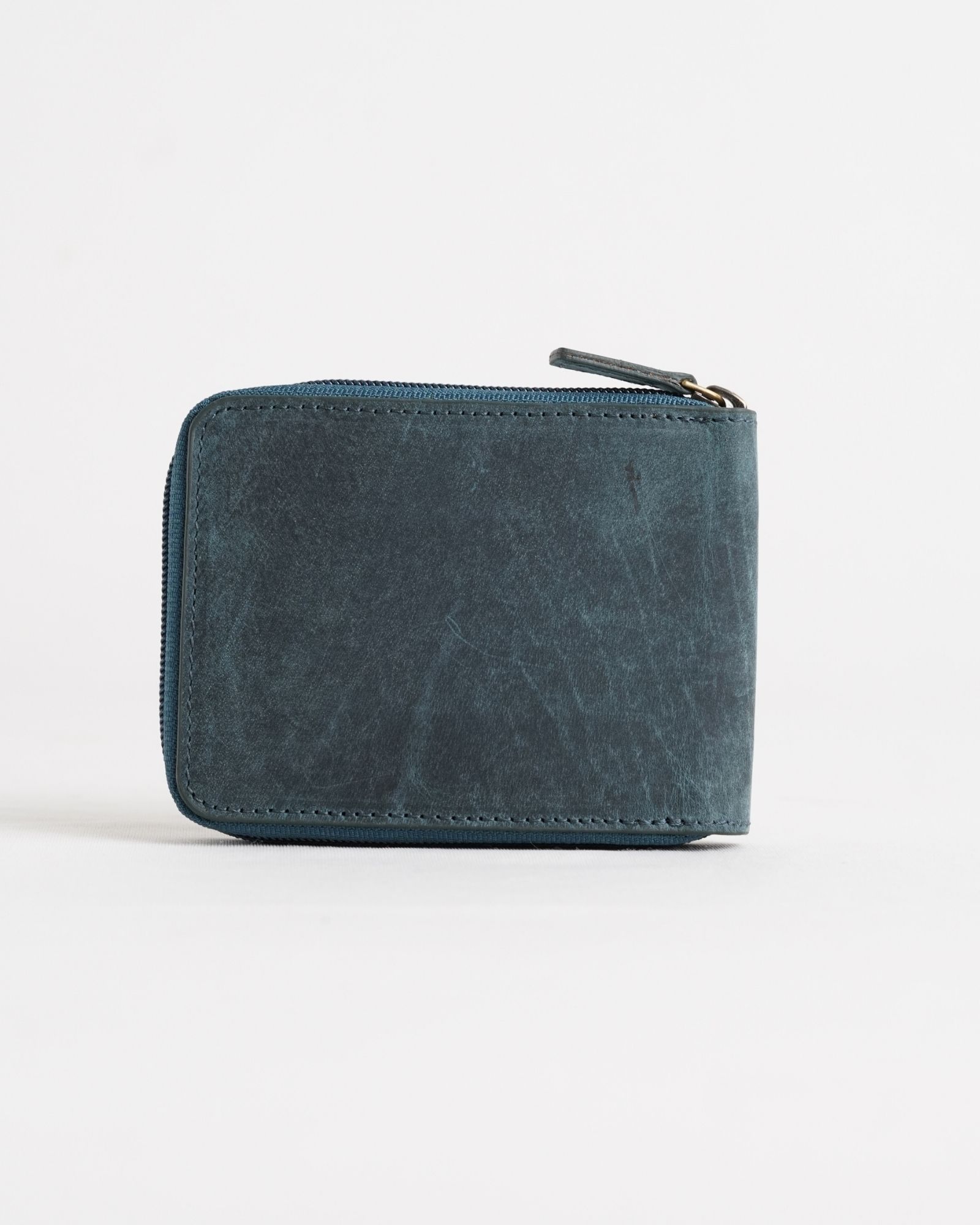 Tokyo (Wild Life Edition) Men’s Original Leather Wallet - Rugged Green - Deer - Image 4