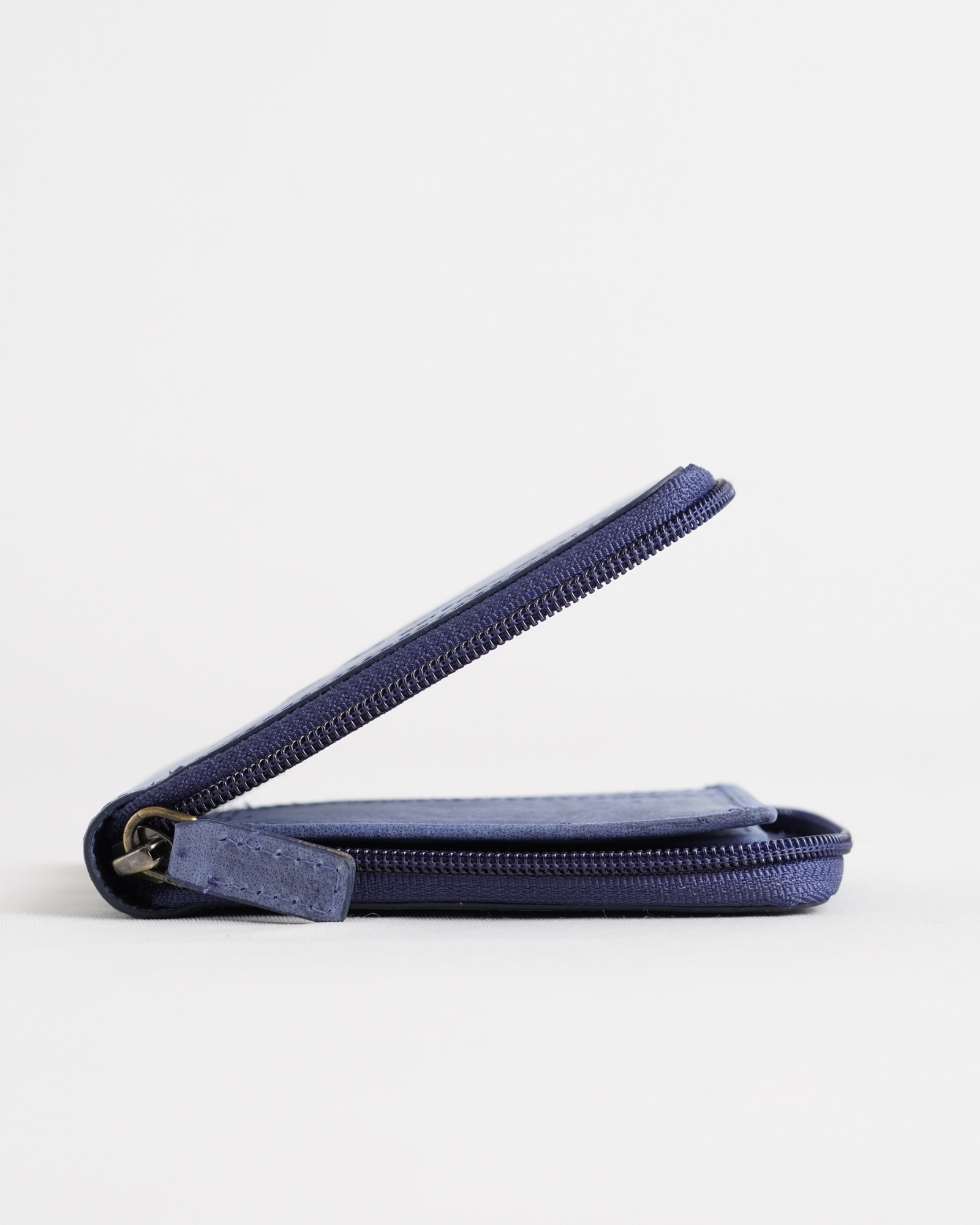 Tokyo (Wild Life Edition) Men’s Original Leather Wallet  - Rugged Blue - Eagle - Image 7