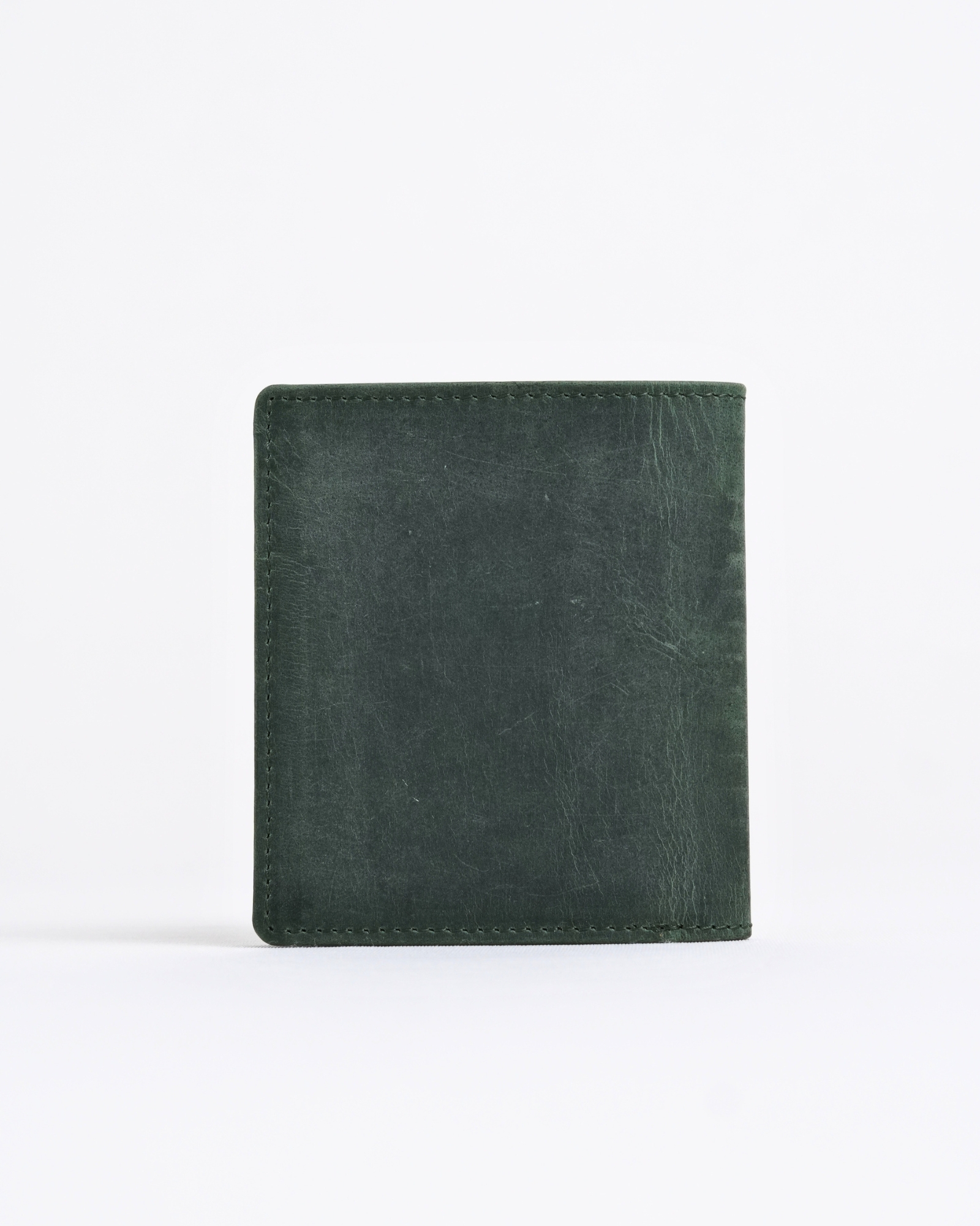 Florida (Sleek Series) - Men’s Original Leather Wallet (Rugged Green) - Image 4
