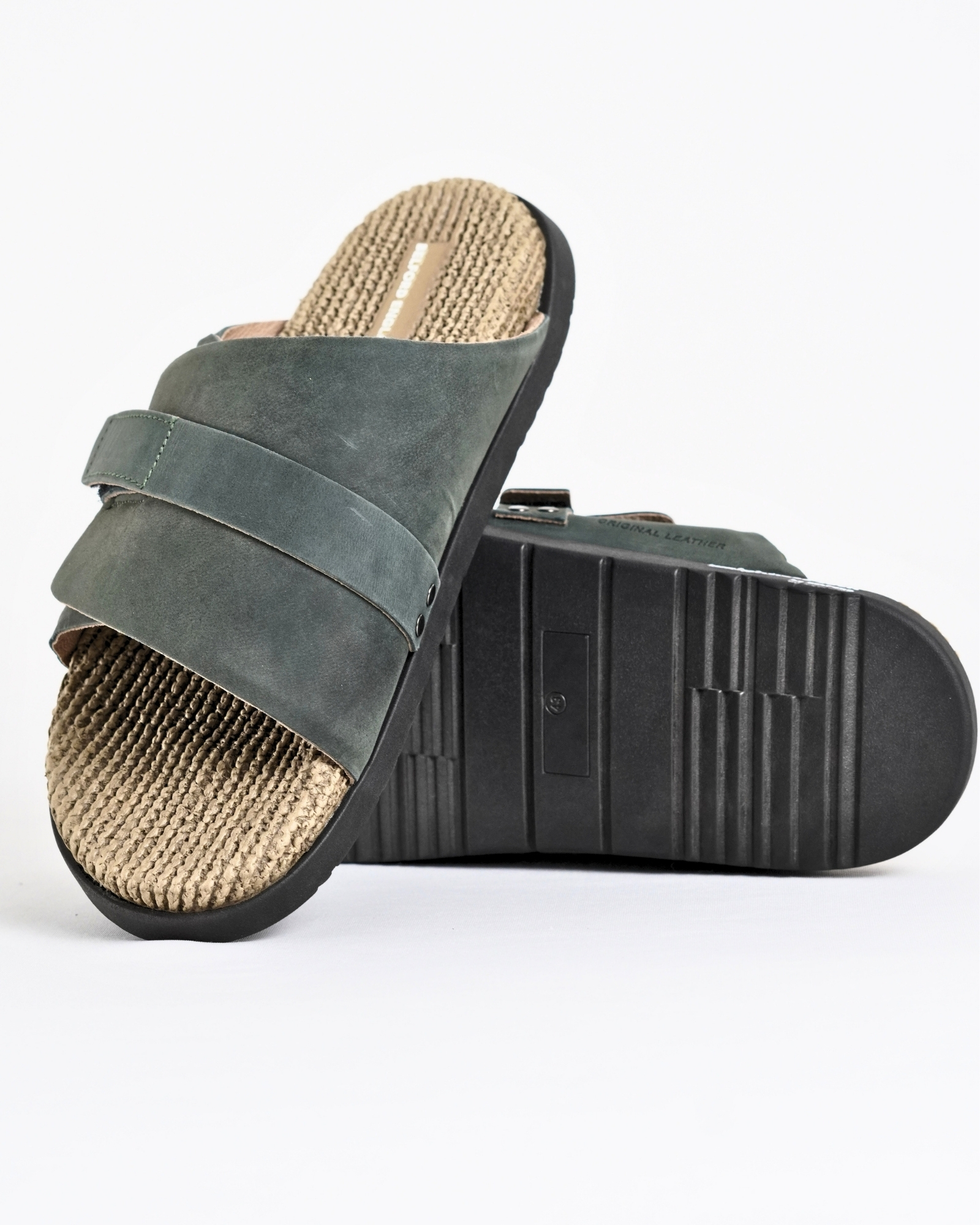 German Men’s Original Leather Sandals - Weightless Sole - 7 - Image 5