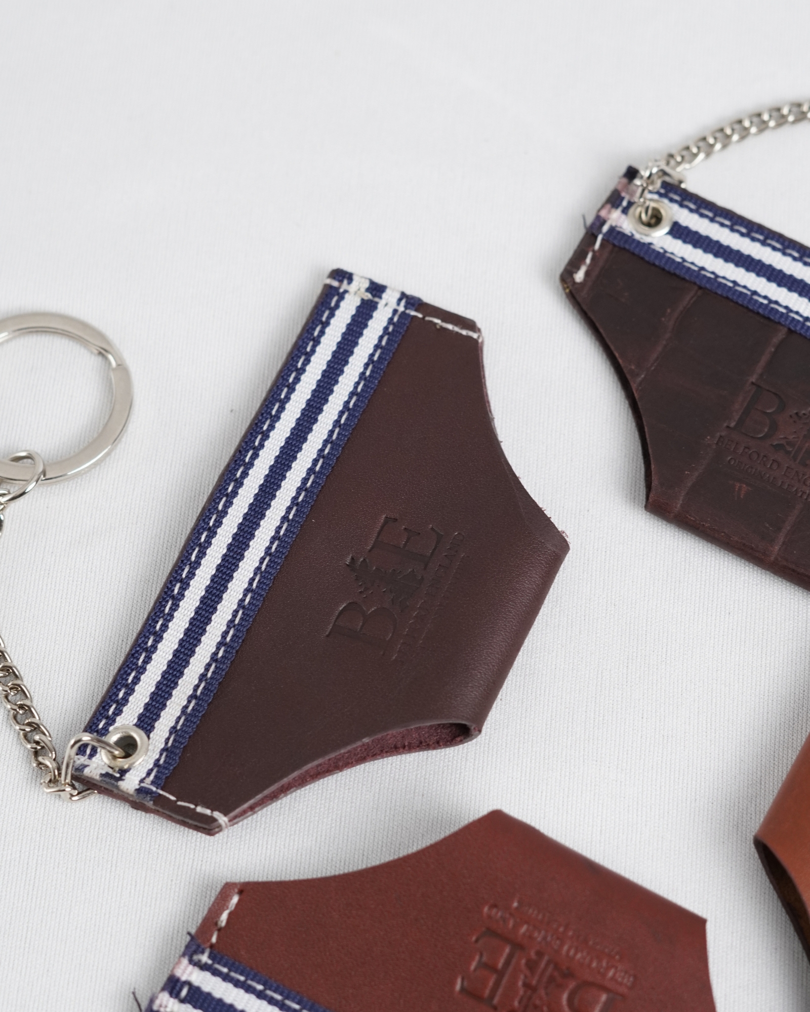 Mini Underwear Original Leather Keychain - Cherry - Image 2
