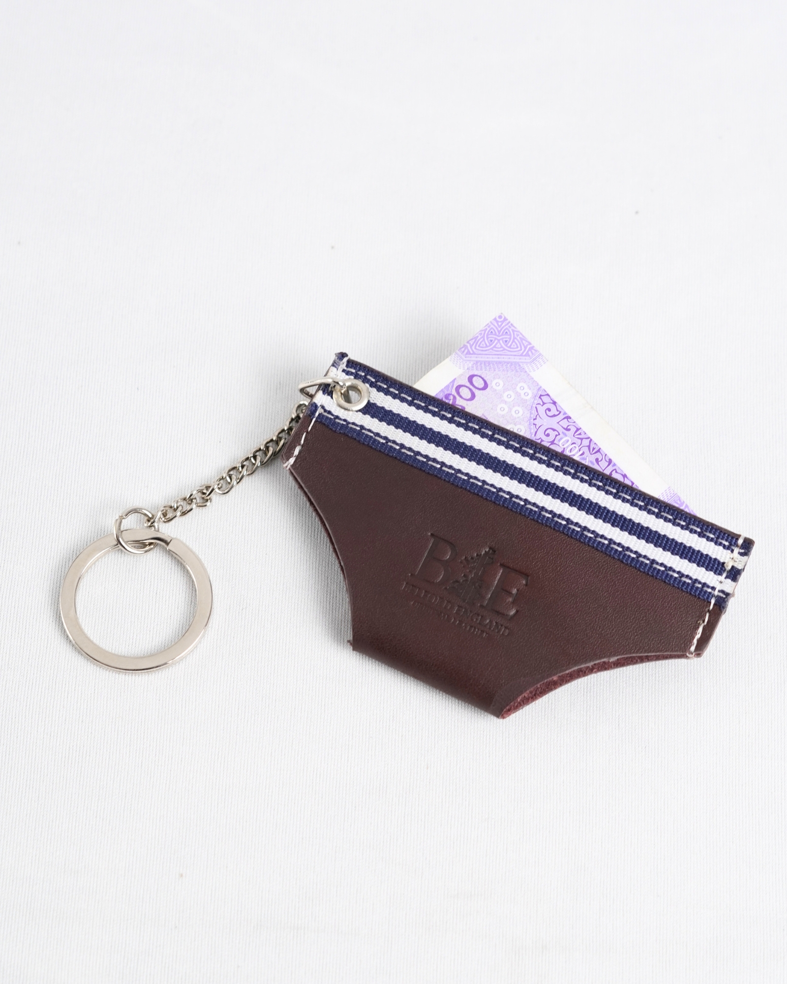 Mini Underwear Original Leather Keychain - Cherry - Image 3