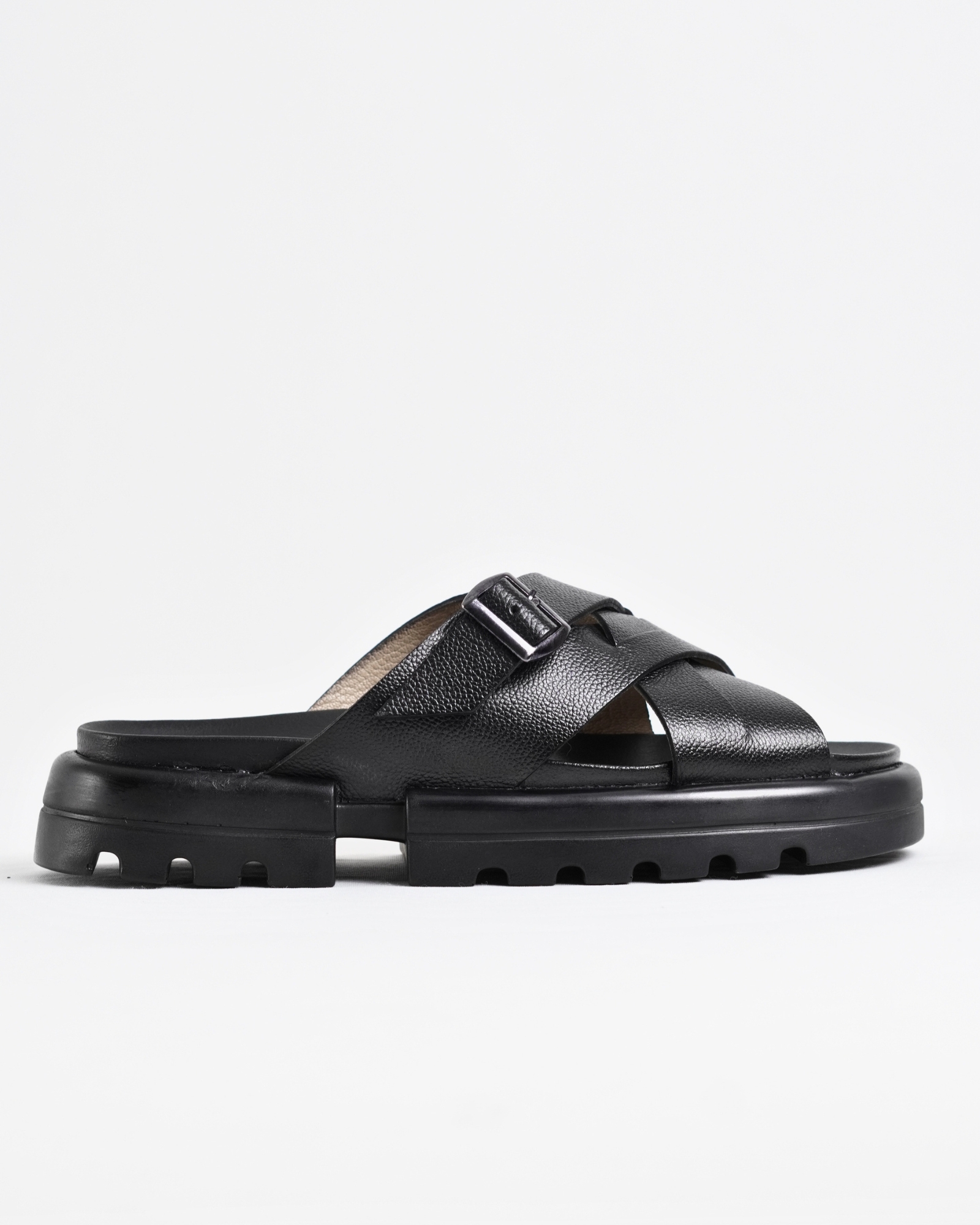 Jamaica Men’s Original Leather Sandals - (Urban Rugged Sole) - 6 - Image 2