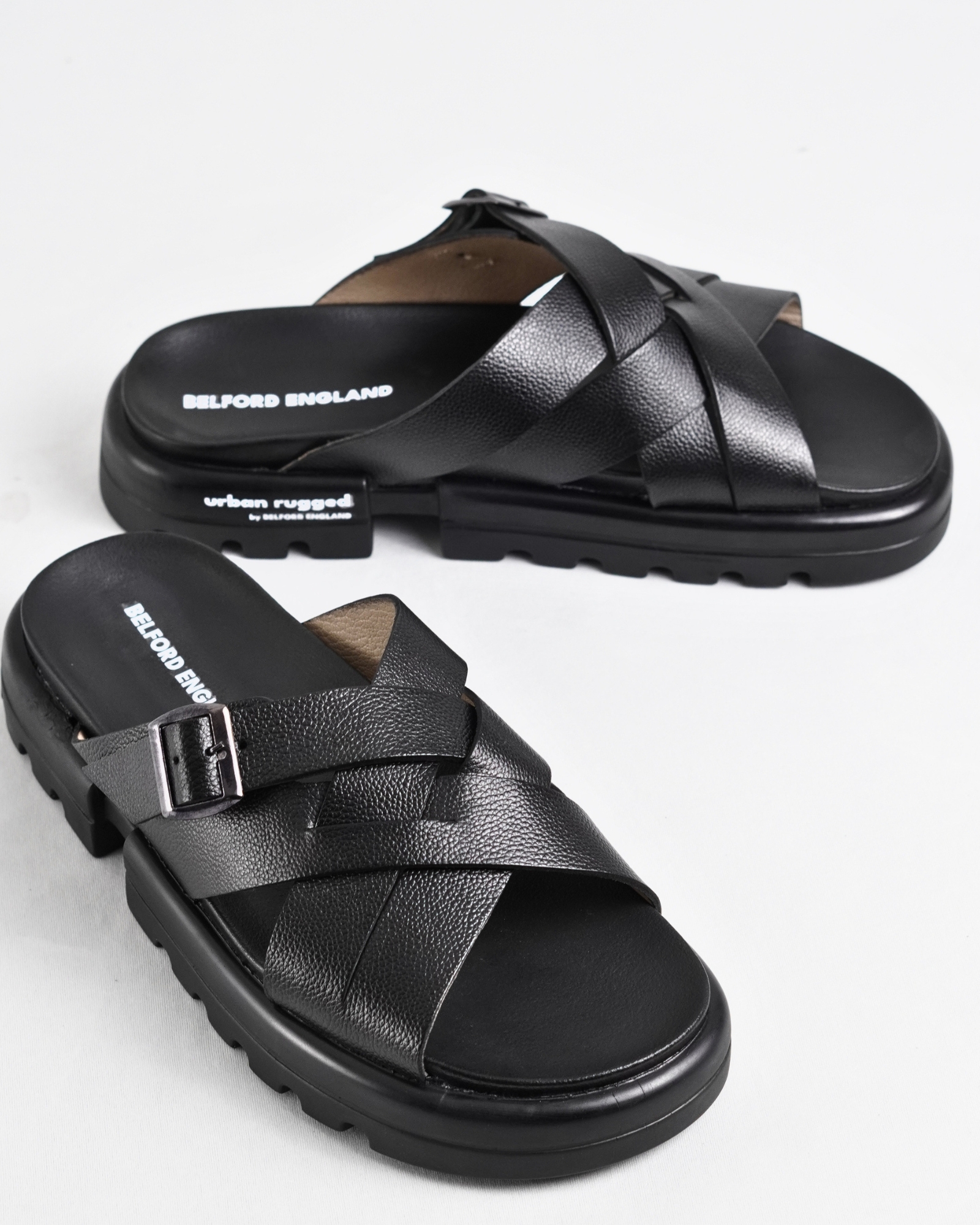 Jamaica Men’s Original Leather Sandals - (Urban Rugged Sole) - 6 - Image 6