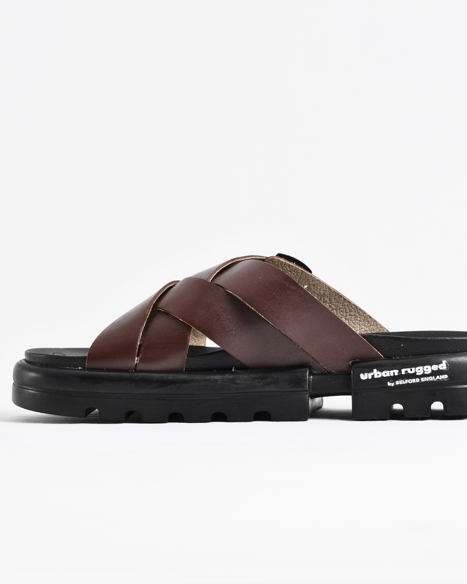 Jamaica Men’s Original Leather Sandals - (Urban Rugged Sole) - 7 - Image 5