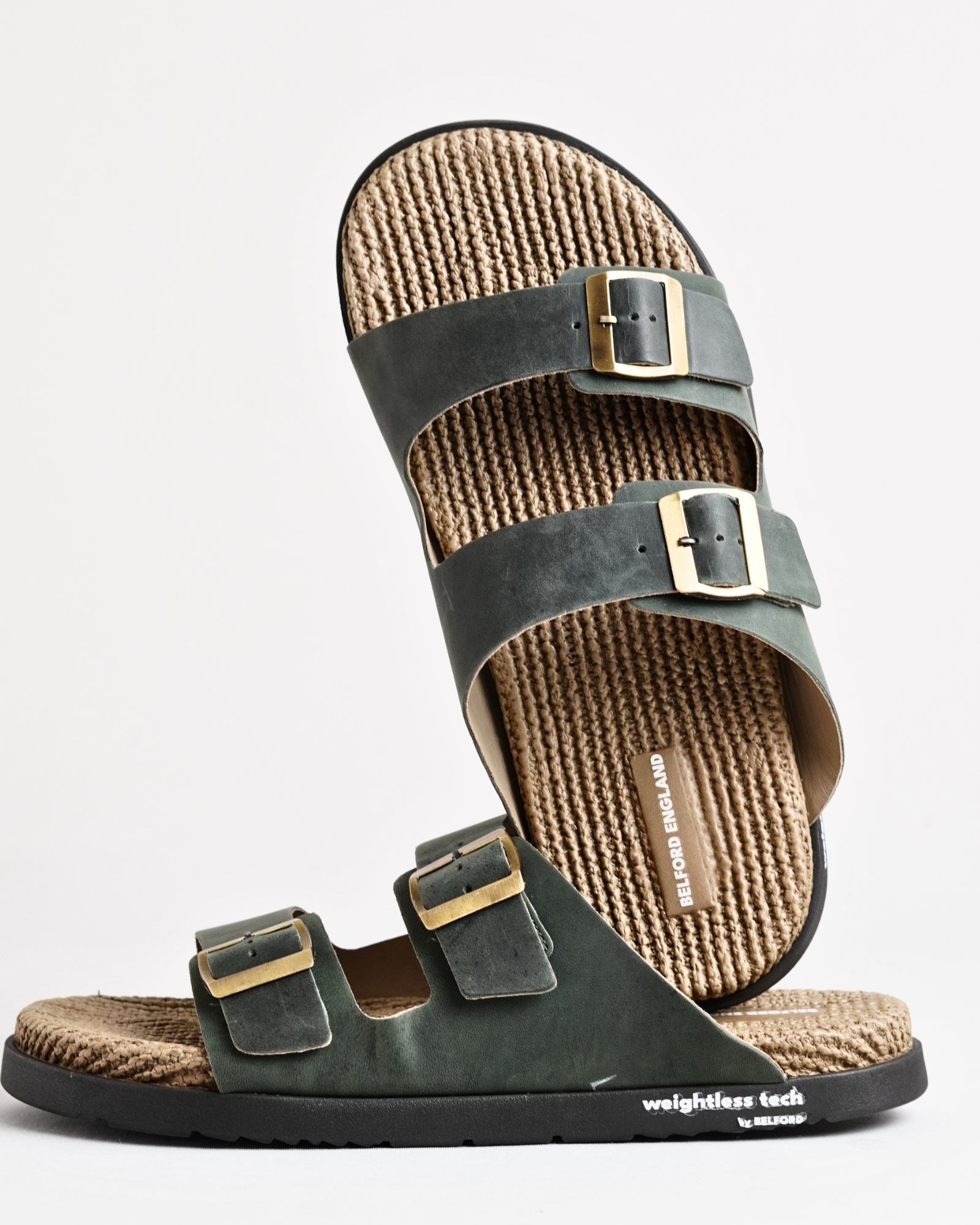 Greece  Men’s Original Leather Sandals - (Weightless Sole) - 6 - Image 3