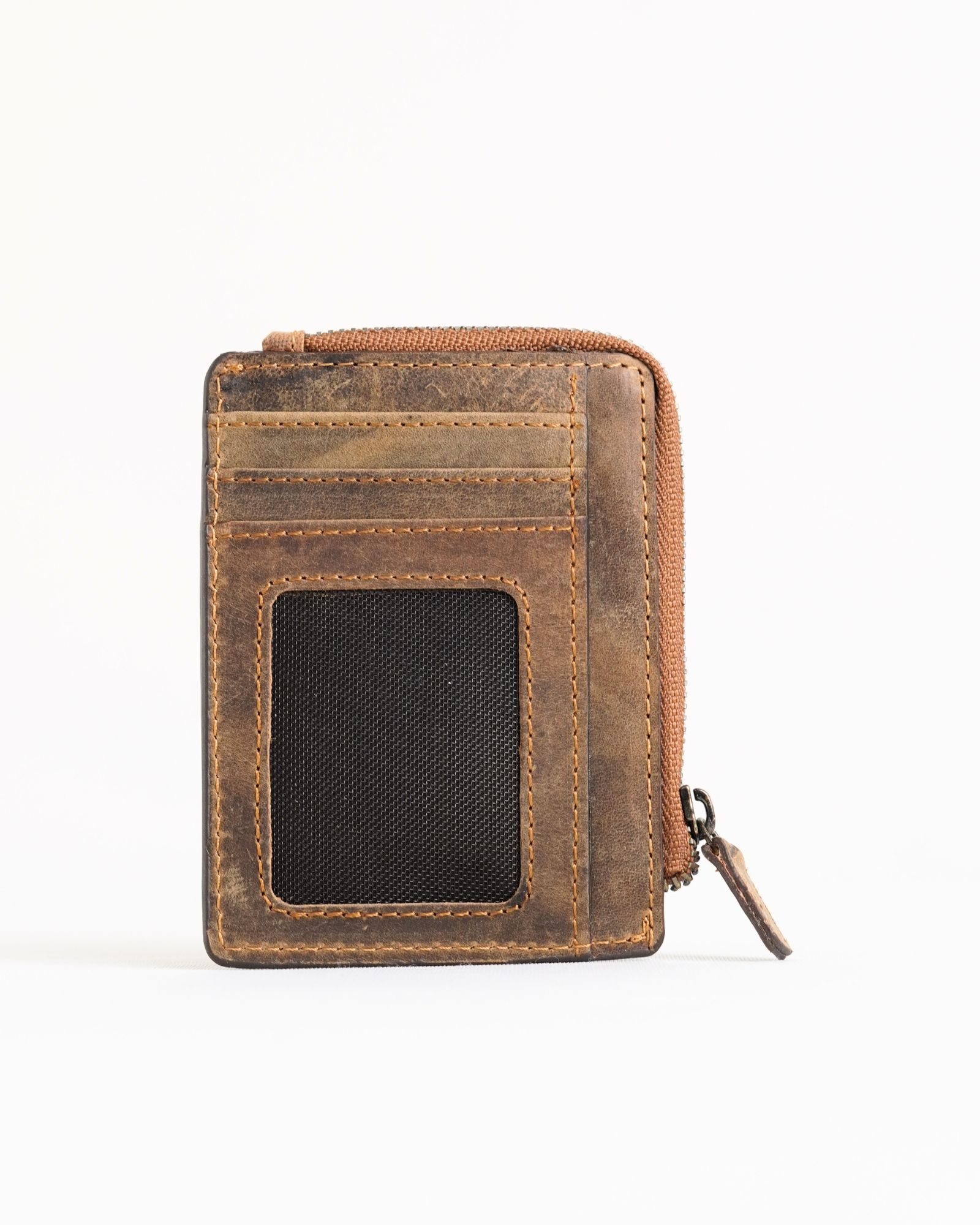 Geneva (Sleek) - Men’s Original Leather Wallet (Rugged Tan) - Image 2