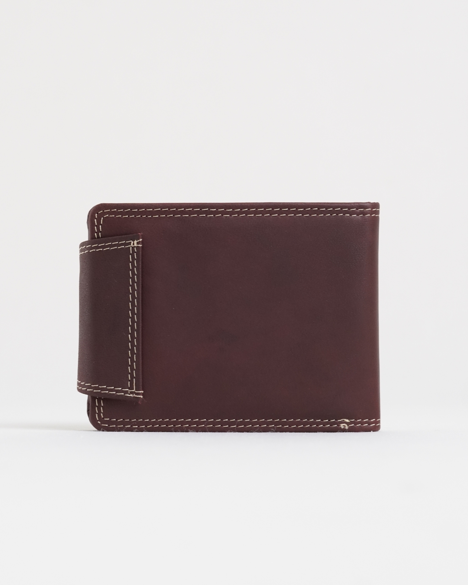 Derby - Men’s Original Leather Wallet (Vintage Brown) - Image 6
