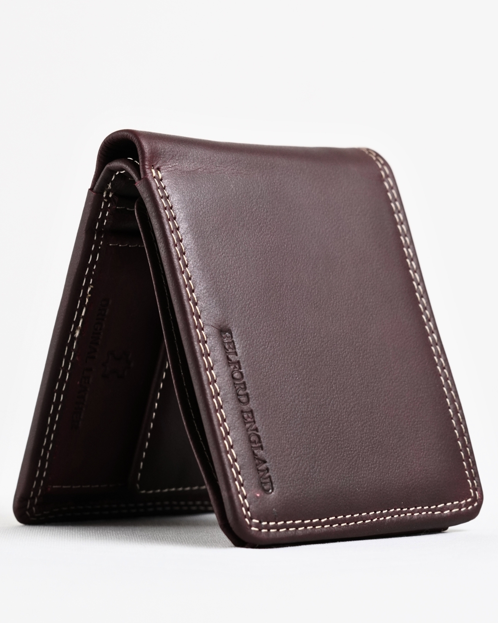 Cambridge - Men’s Original Leather Wallet (Vintage Brown)