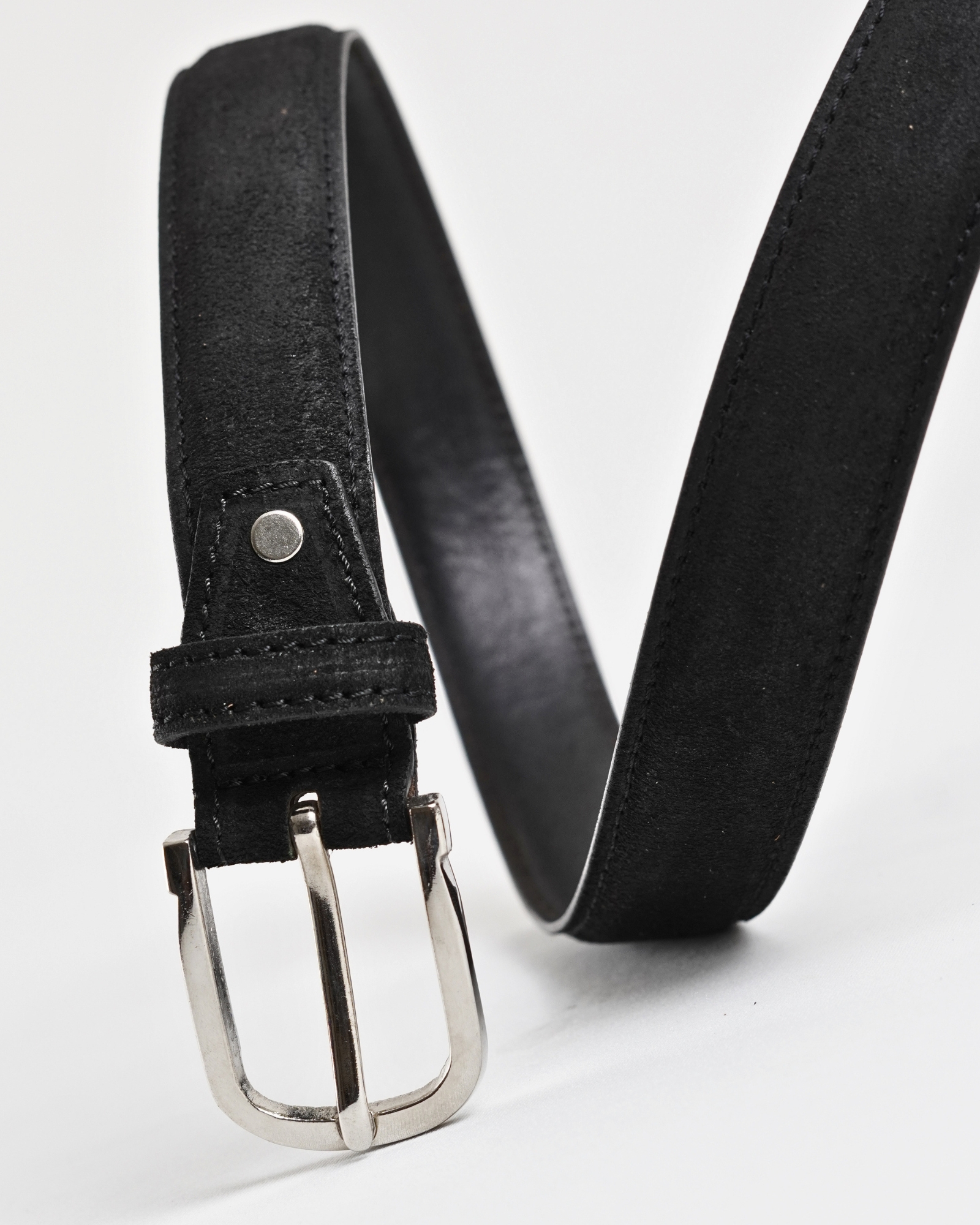 Milan Men's Original Leather Belt - 30 - Image 3