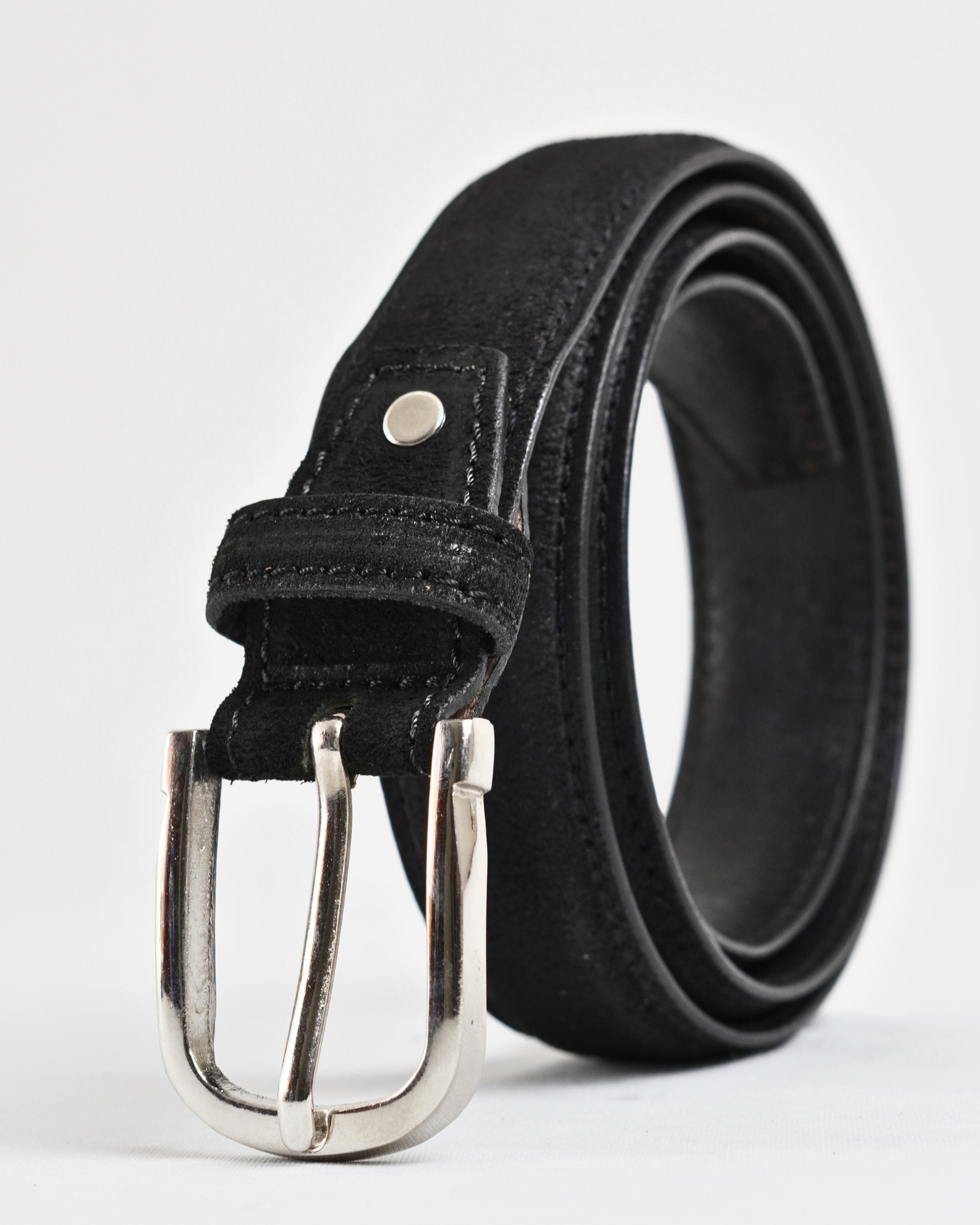 Milan Men's Original Leather Belt - 30 - Image 5