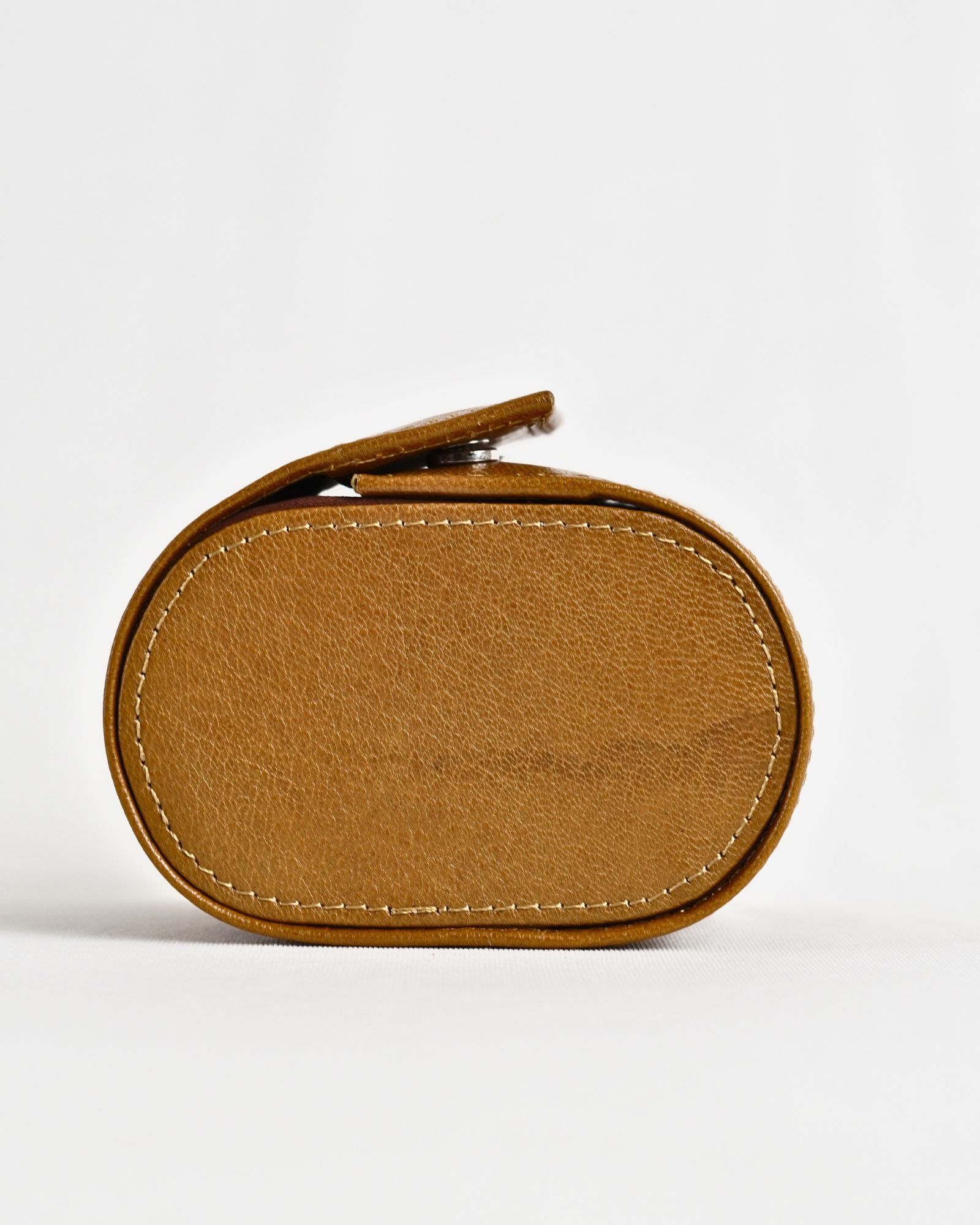 Bulgaria – Hand Crafted Original Leather Watch Box  (Rich Tan) - Image 6