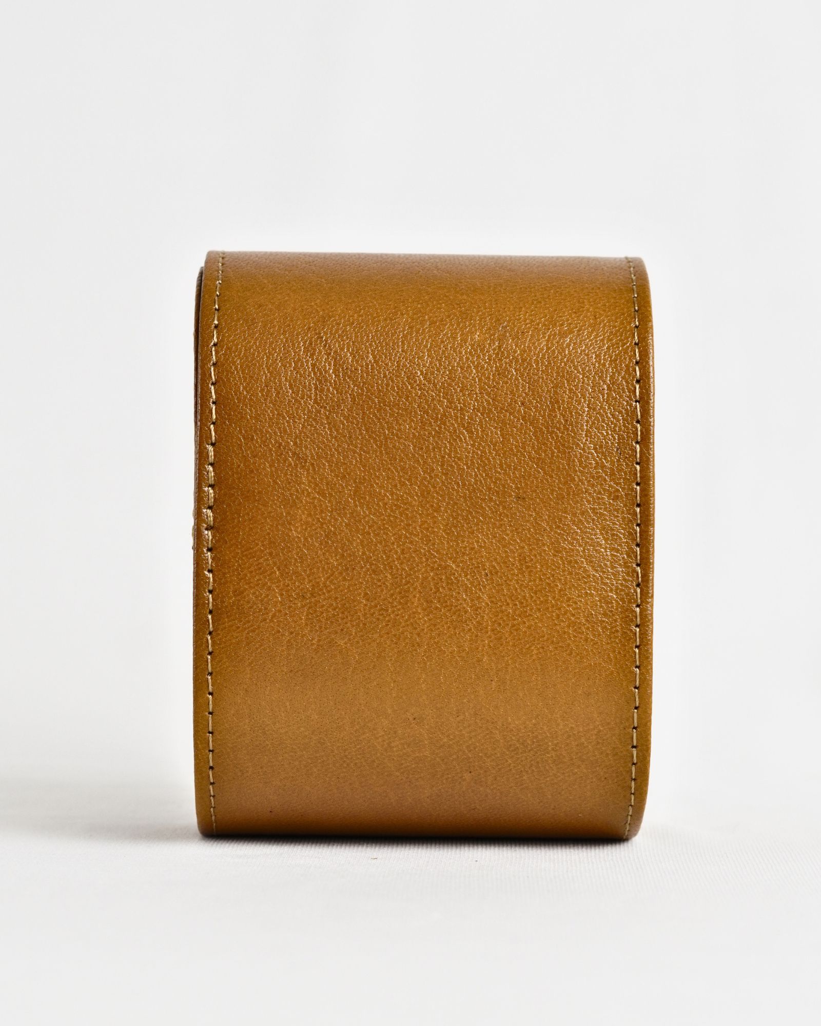 Bulgaria – Hand Crafted Original Leather Watch Box  (Rich Tan) - Image 7