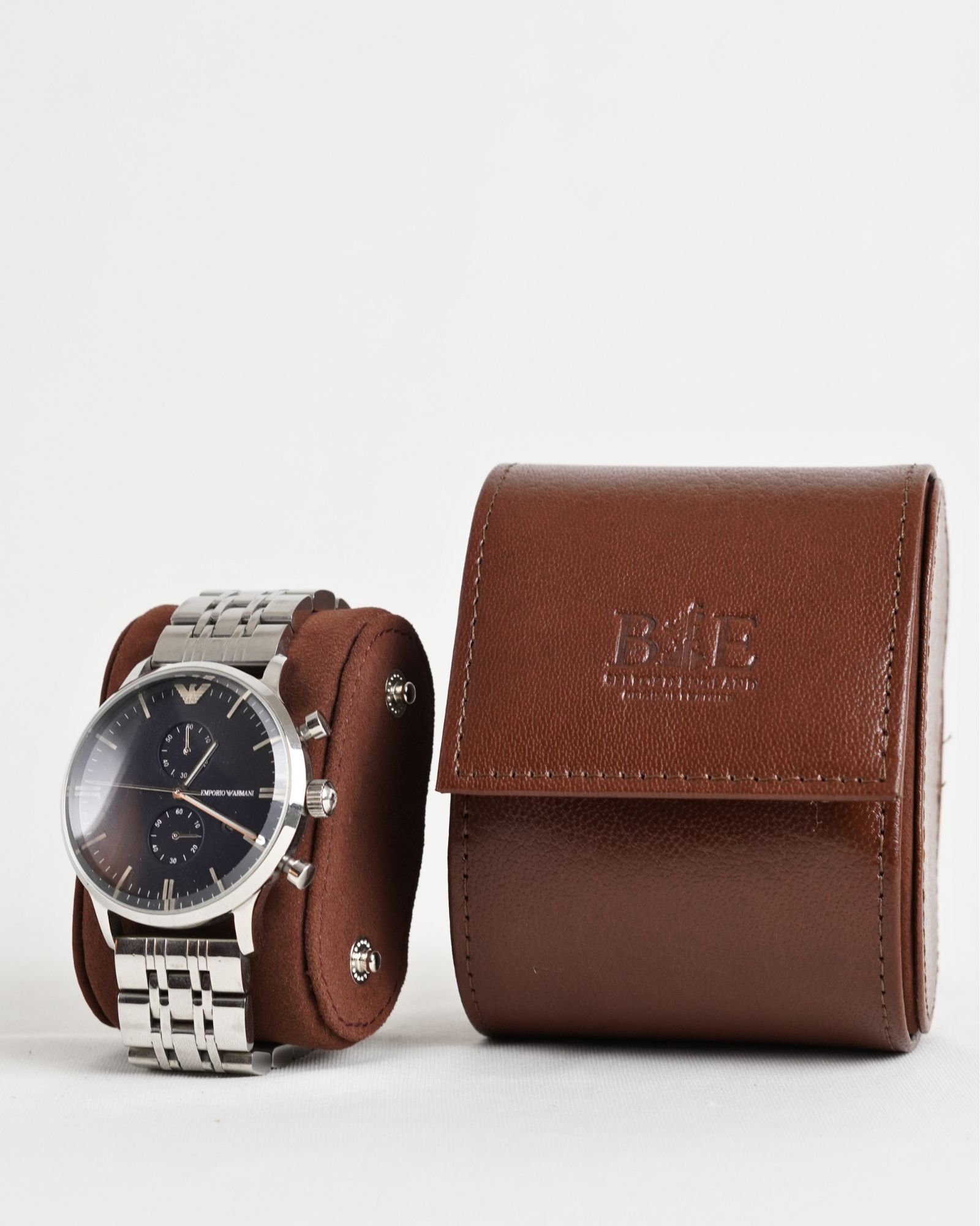 Bulgaria – Hand Crafted Original Leather Watch Box (Rich Brown) - Image 3