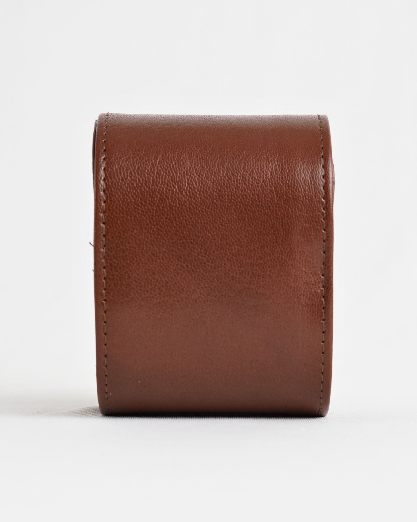 Bulgaria – Hand Crafted Original Leather Watch Box (Rich Brown) - Image 4
