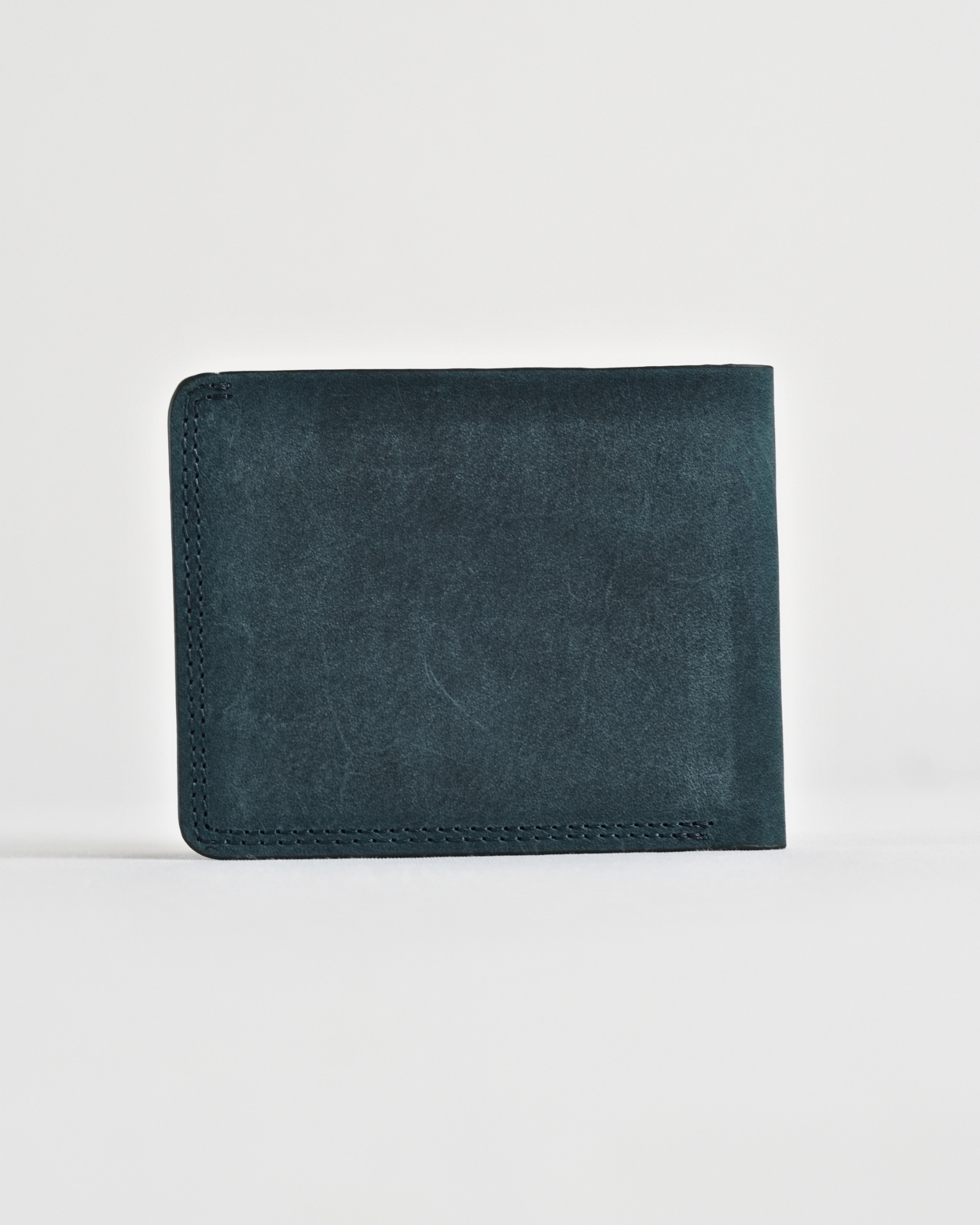 Heritage (Sleek Series) - Men’s Original Leather Wallet (Rugged Green) - Image 12