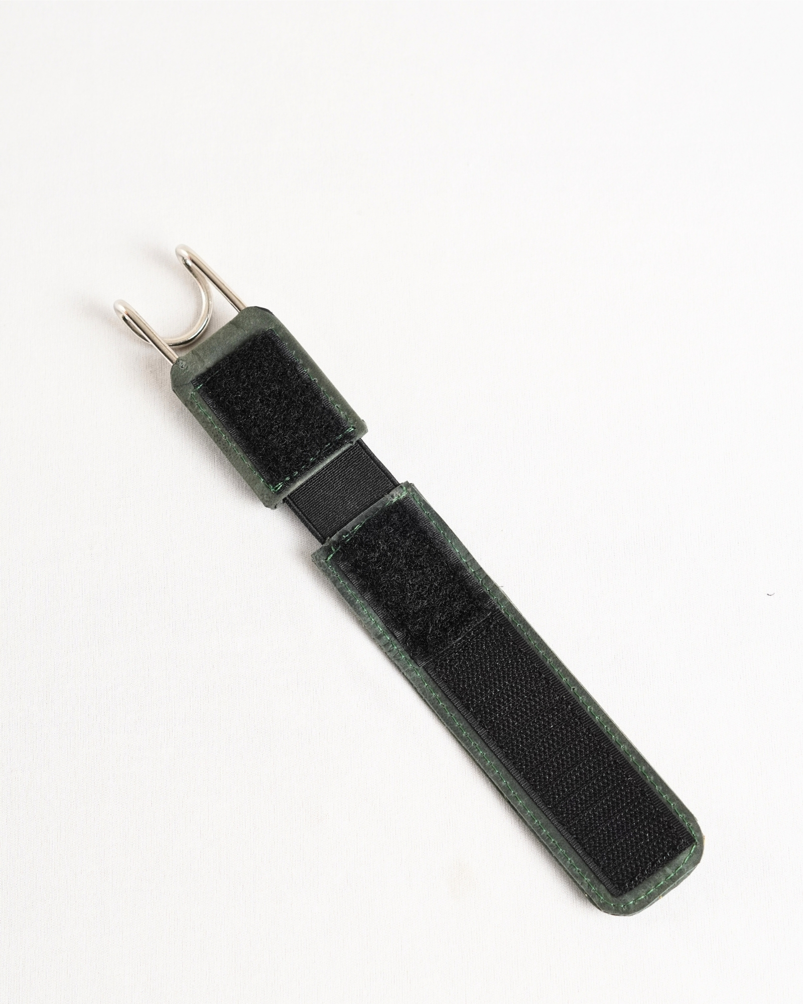 Italy - Men's Original Leather Belt (Free Size) - Rugged Green - Image 4