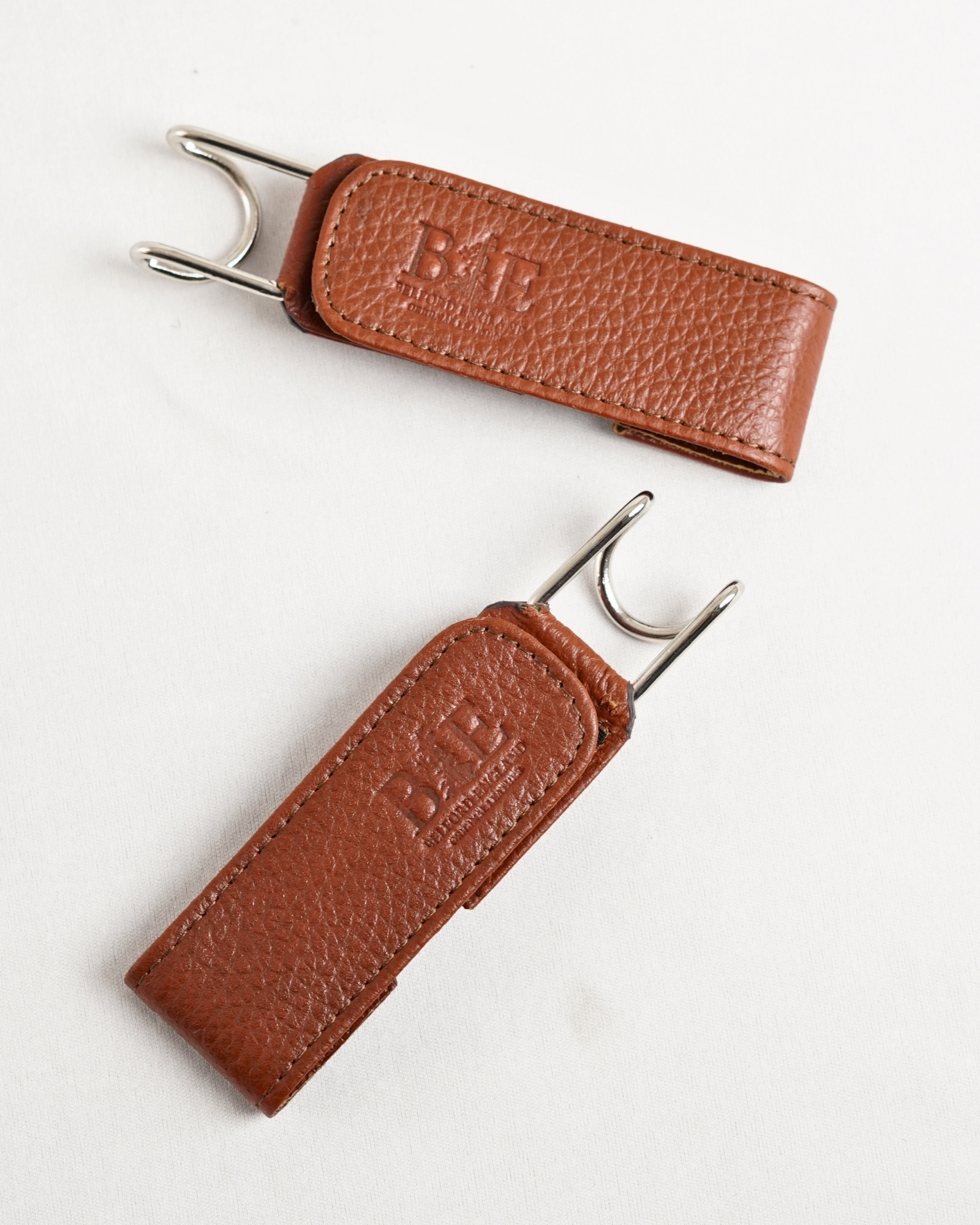 Italy - Men's Original Leather Belt (Free Size) - Posh Tan - Image 2