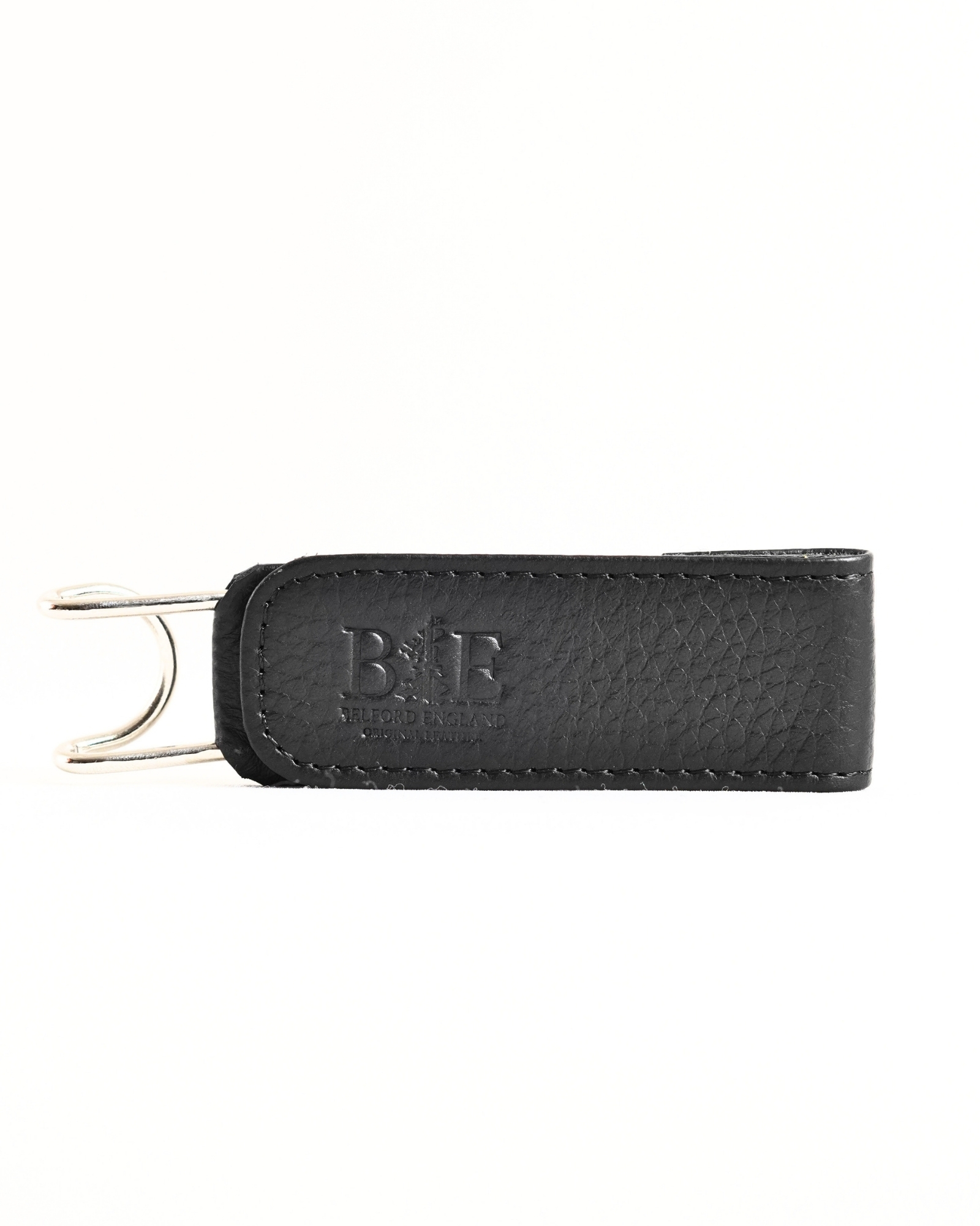 Italy - Men's Original Leather Belt (Free Size) - Posh Black - Image 4